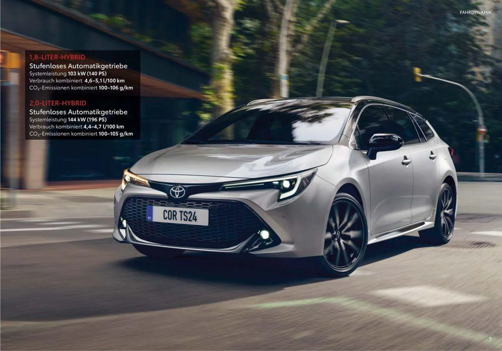 Toyota Corolla von 26. April bis 26. April 2025 - Flugblätt seite  7