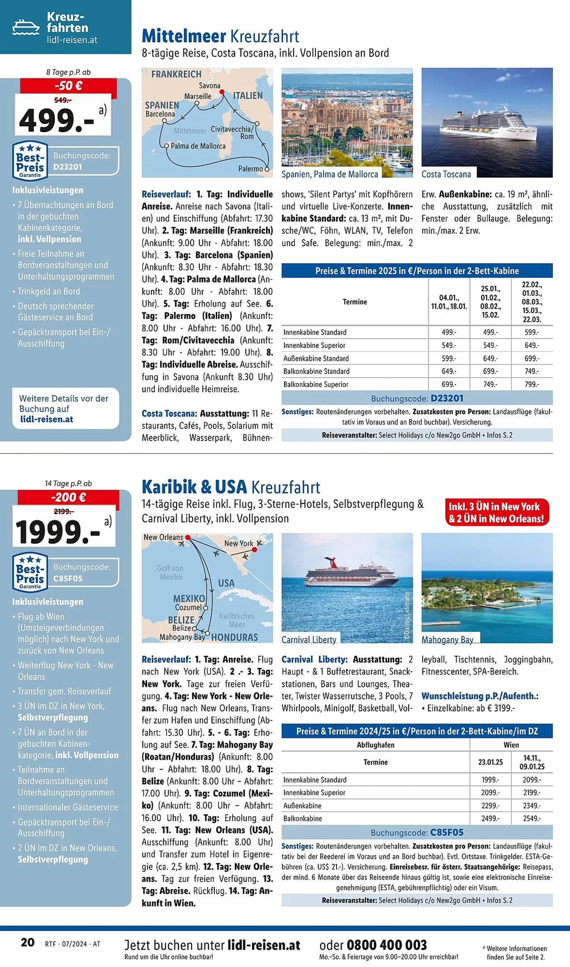 Lidl Flugblatt von 13. Juli bis 9. August 2024 - Flugblätt seite  20