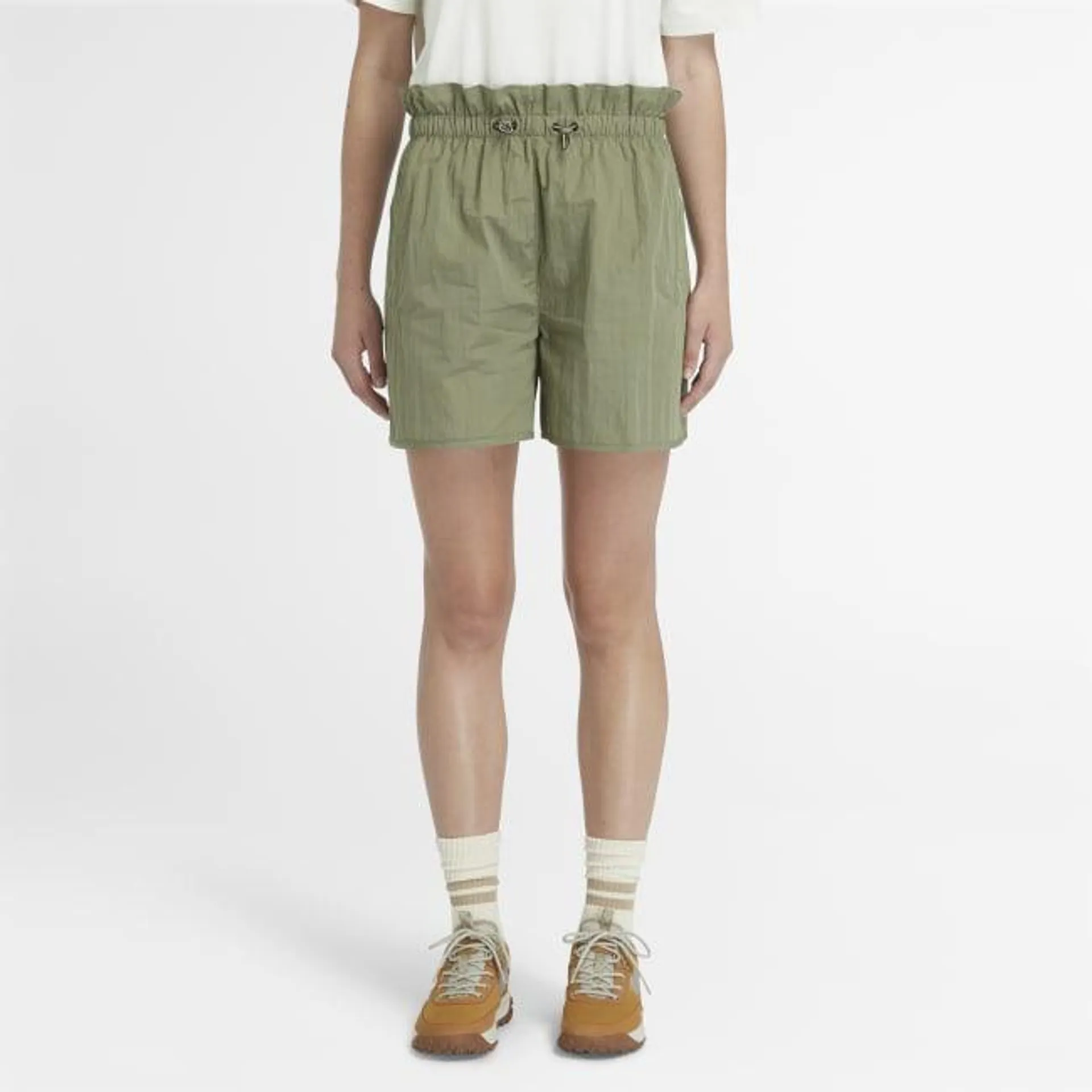 Utility-Sommershorts für Damen in Grün