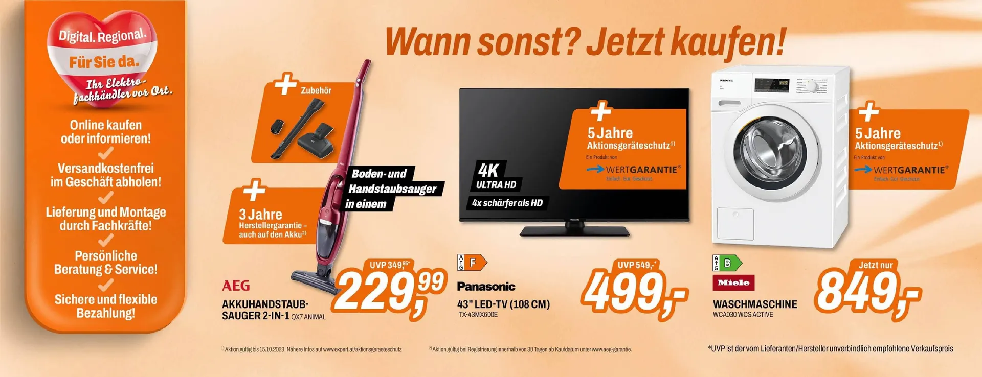 Expert Flugblatt von 26. September bis 15. Oktober 2023 - Flugblätt seite  1