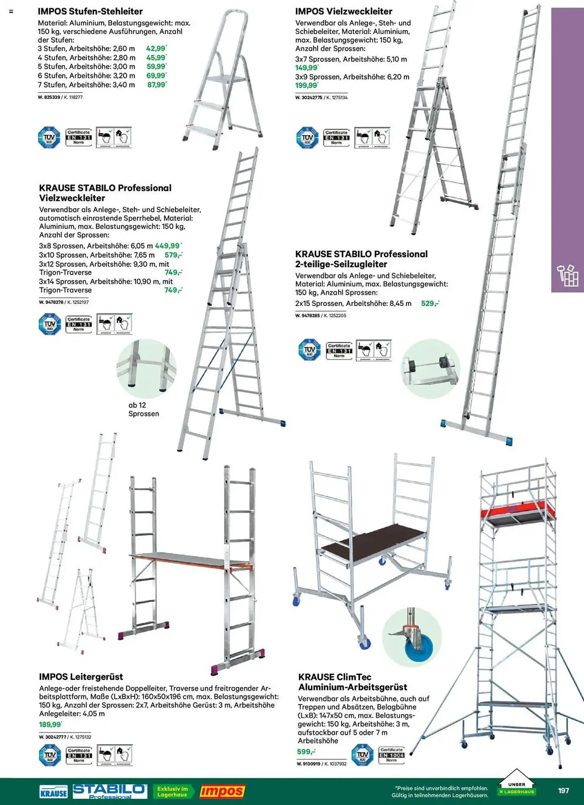 Lagerhaus Flugblatt von 24. Februar bis 30. April 2025 - Flugblätt seite  197