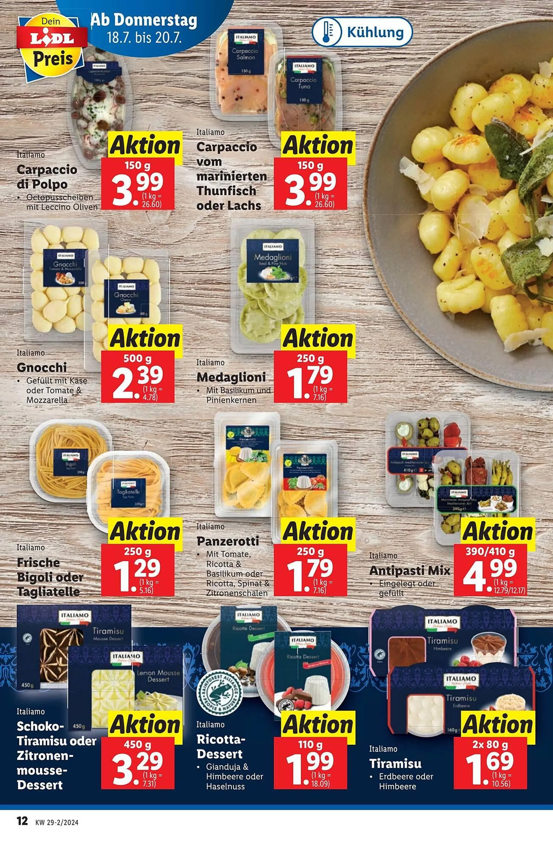 Lidl Flugblatt von 18. Juli bis 24. Juli 2024 - Flugblätt seite  12