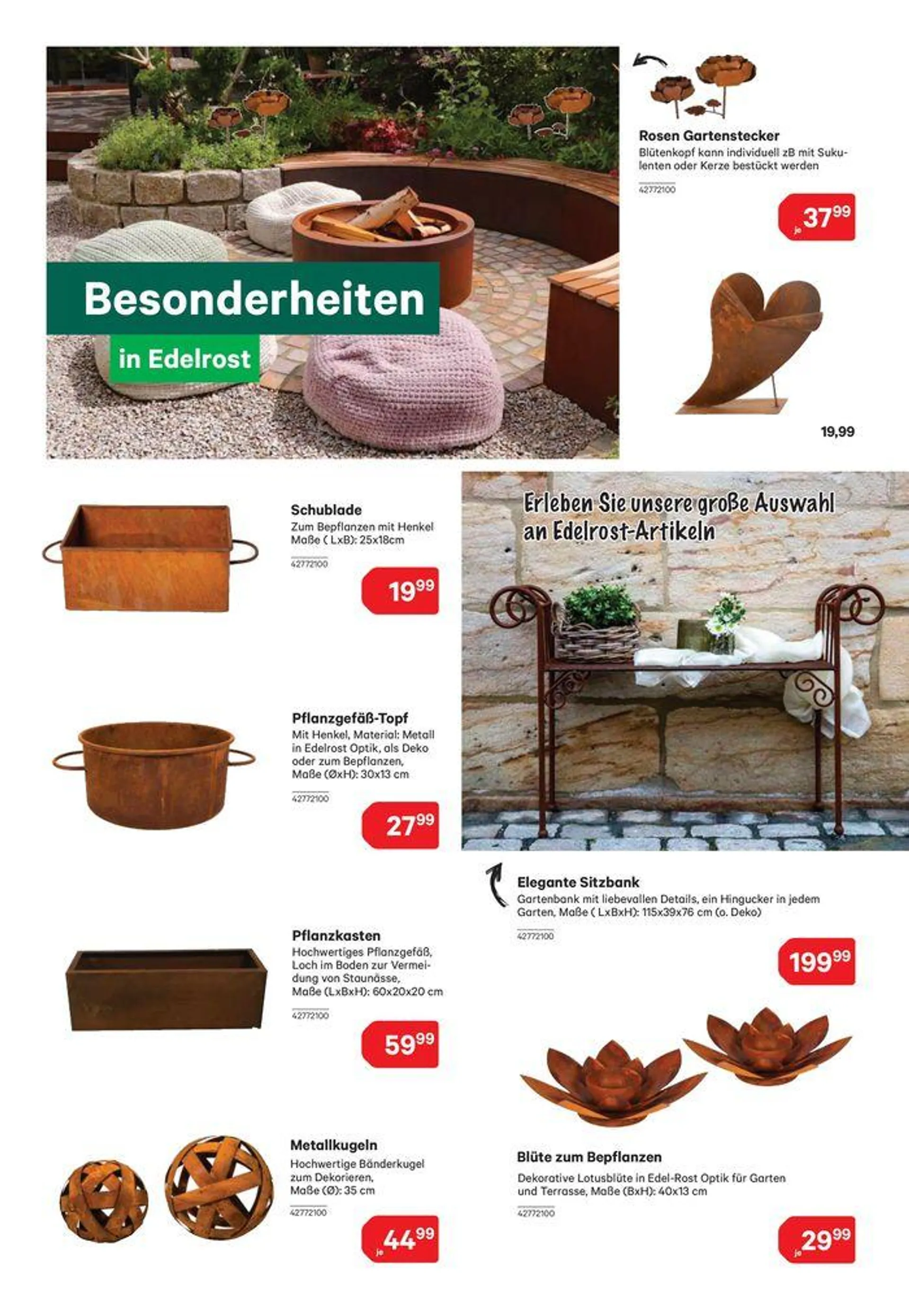Bau & Gartenmarkt Bis 15. Juni 2024 von 4. Juni bis 15. Juni 2024 - Flugblätt seite  6