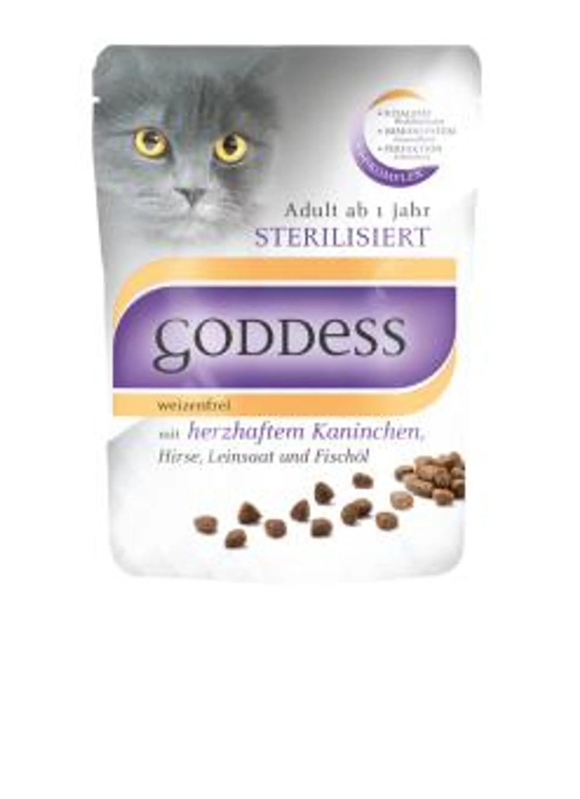 GODDESS Sterilisiert 1,4kg mit Kaninchen