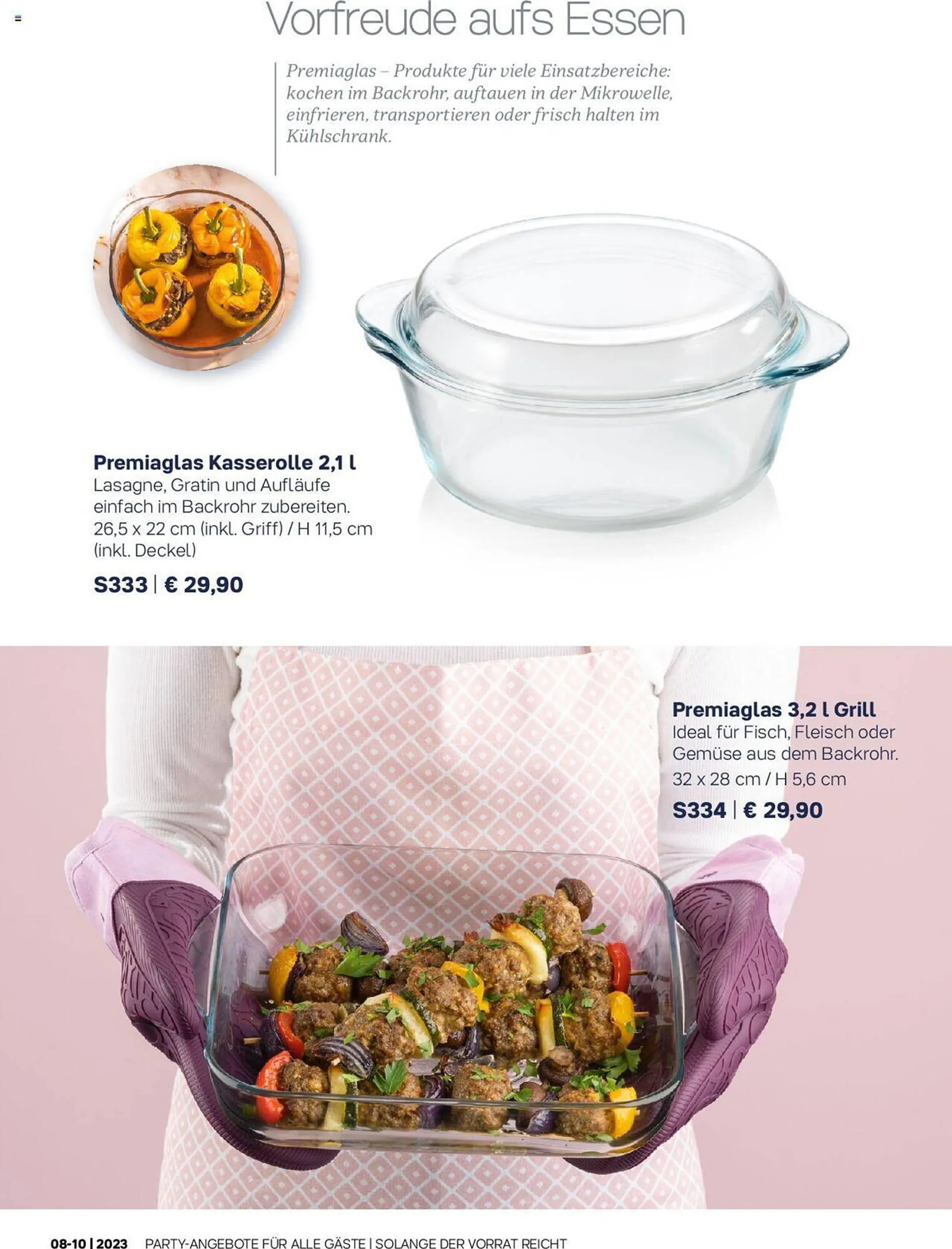 Tupperware Flugblatt von 7. August bis 5. November 2023 - Flugblätt seite  7