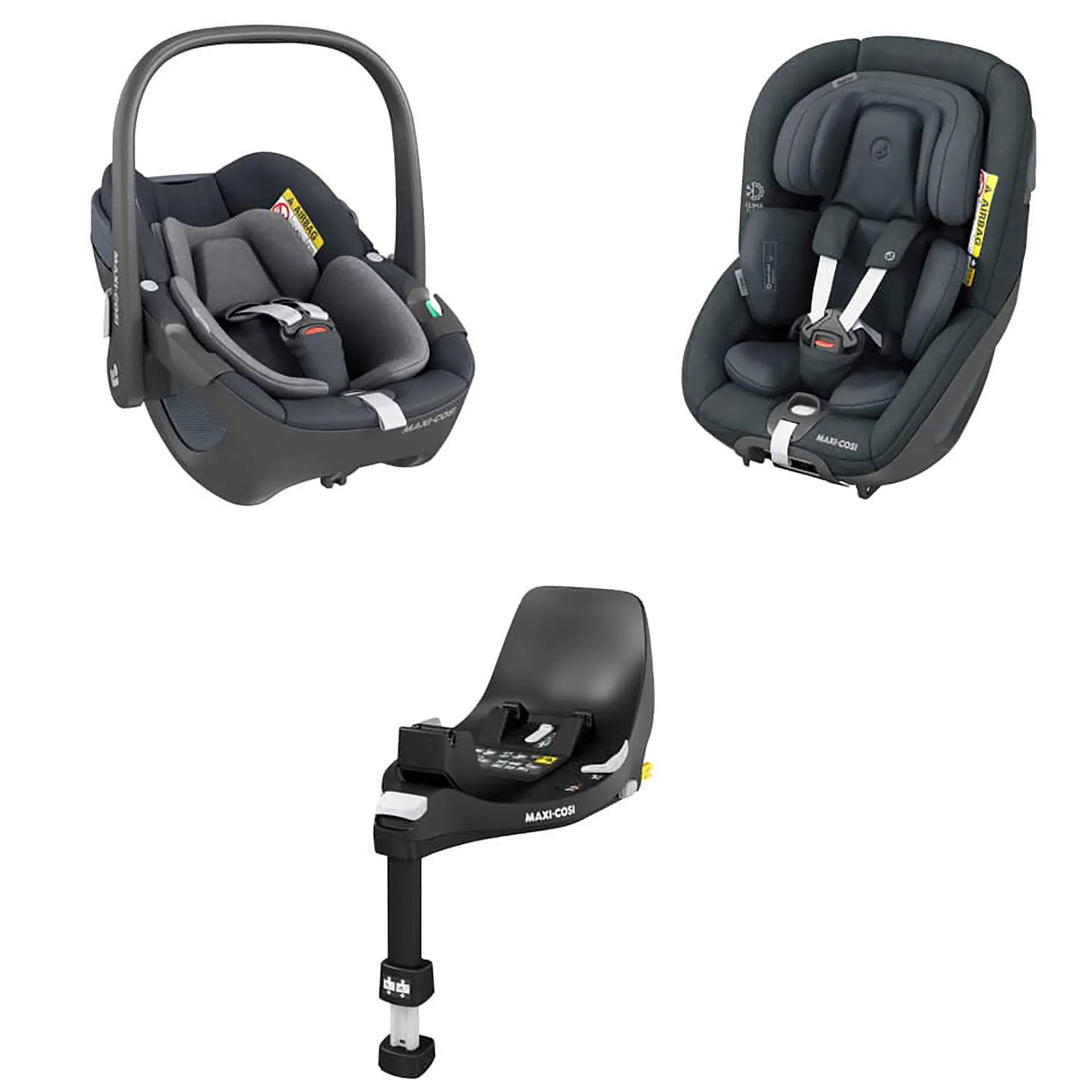 Maxi-Cosi 360 Family Set Graphite