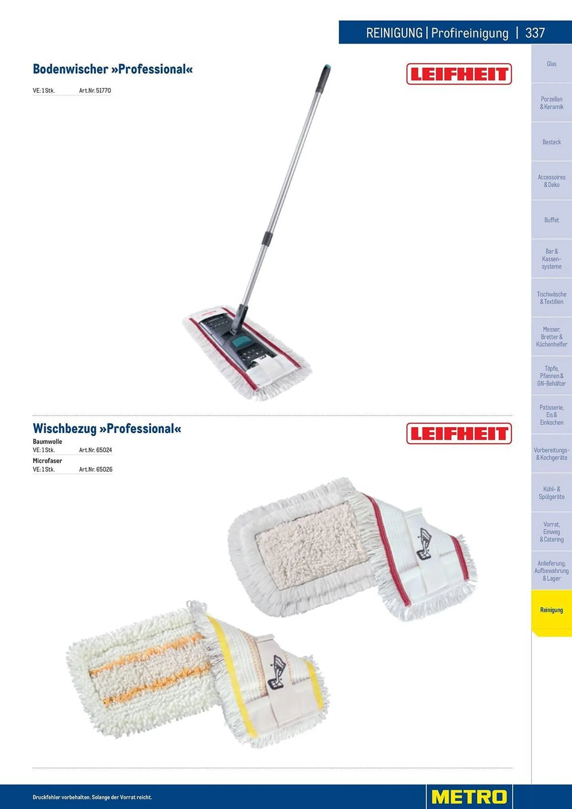 Metro Flugblatt von 22. Dezember bis 30. September 2024 - Flugblätt seite  337