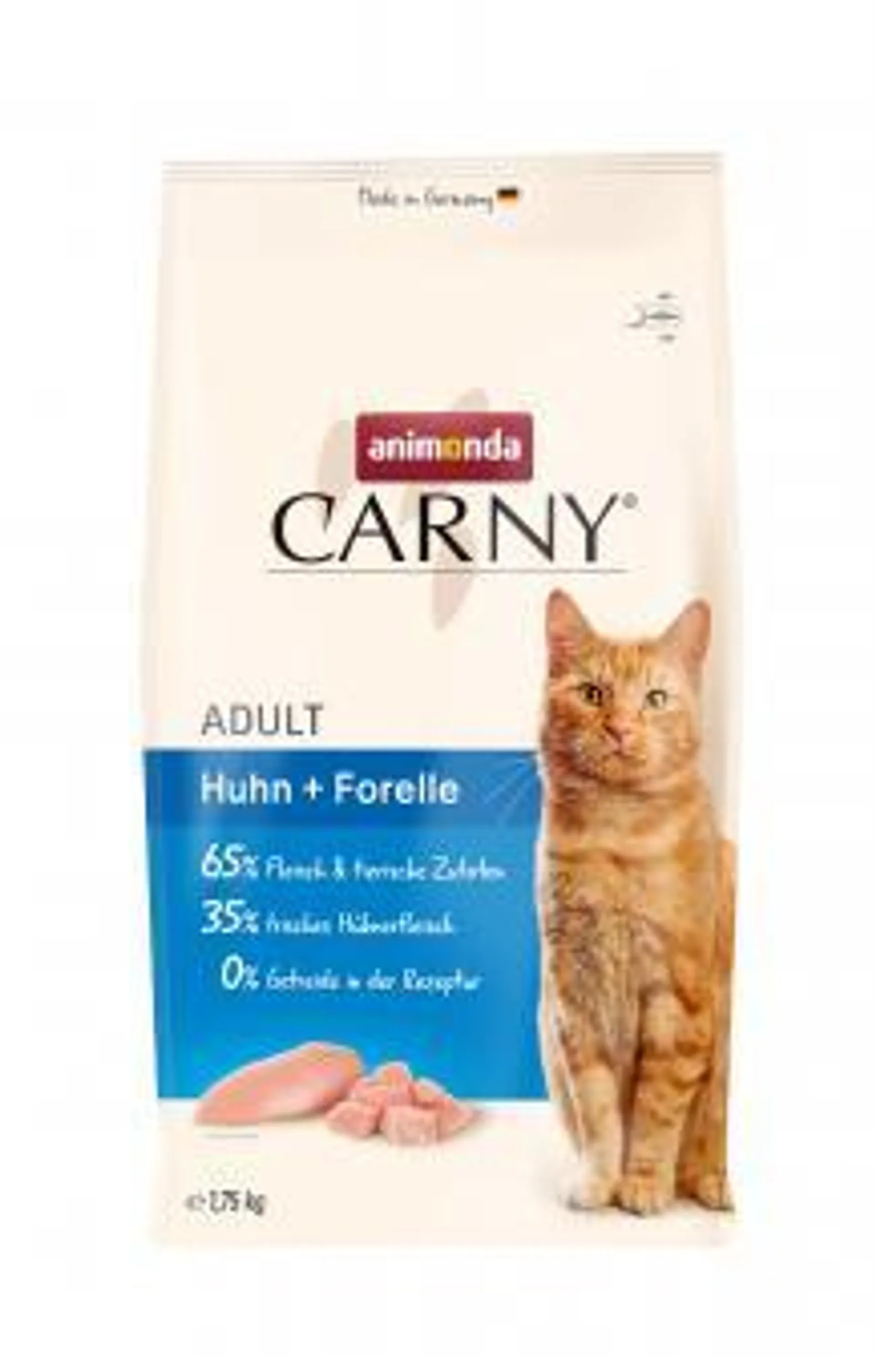 animonda CARNY Trockenfutter Katze mit Huhn und Forelle 1,75kg