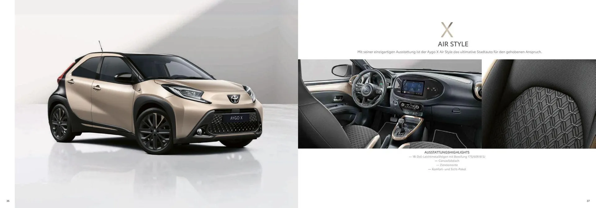 Toyota Aygo X  von 26. April bis 26. April 2025 - Flugblätt seite  19