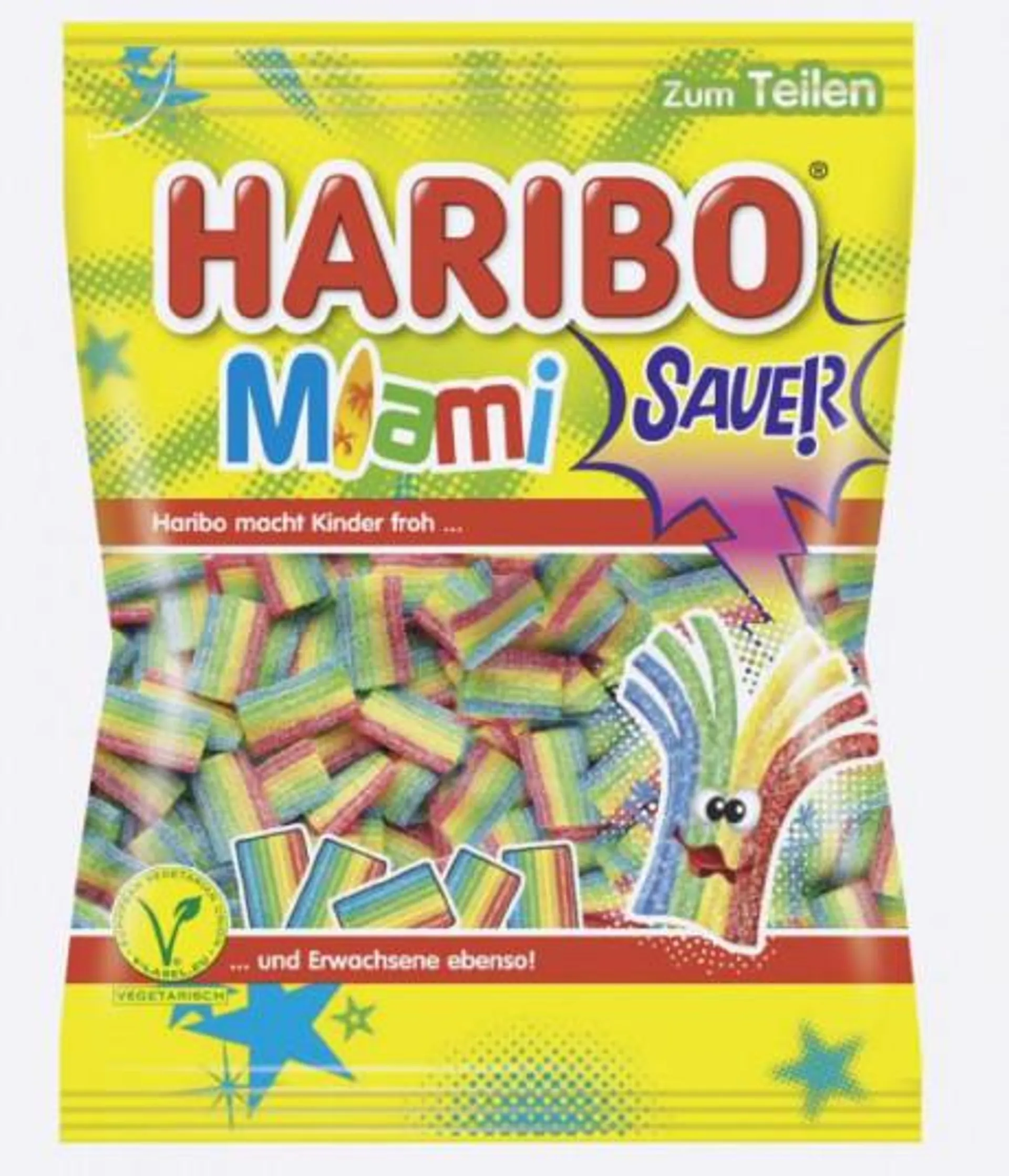 Fruchtgummi Miami FIZZ sauer vegan