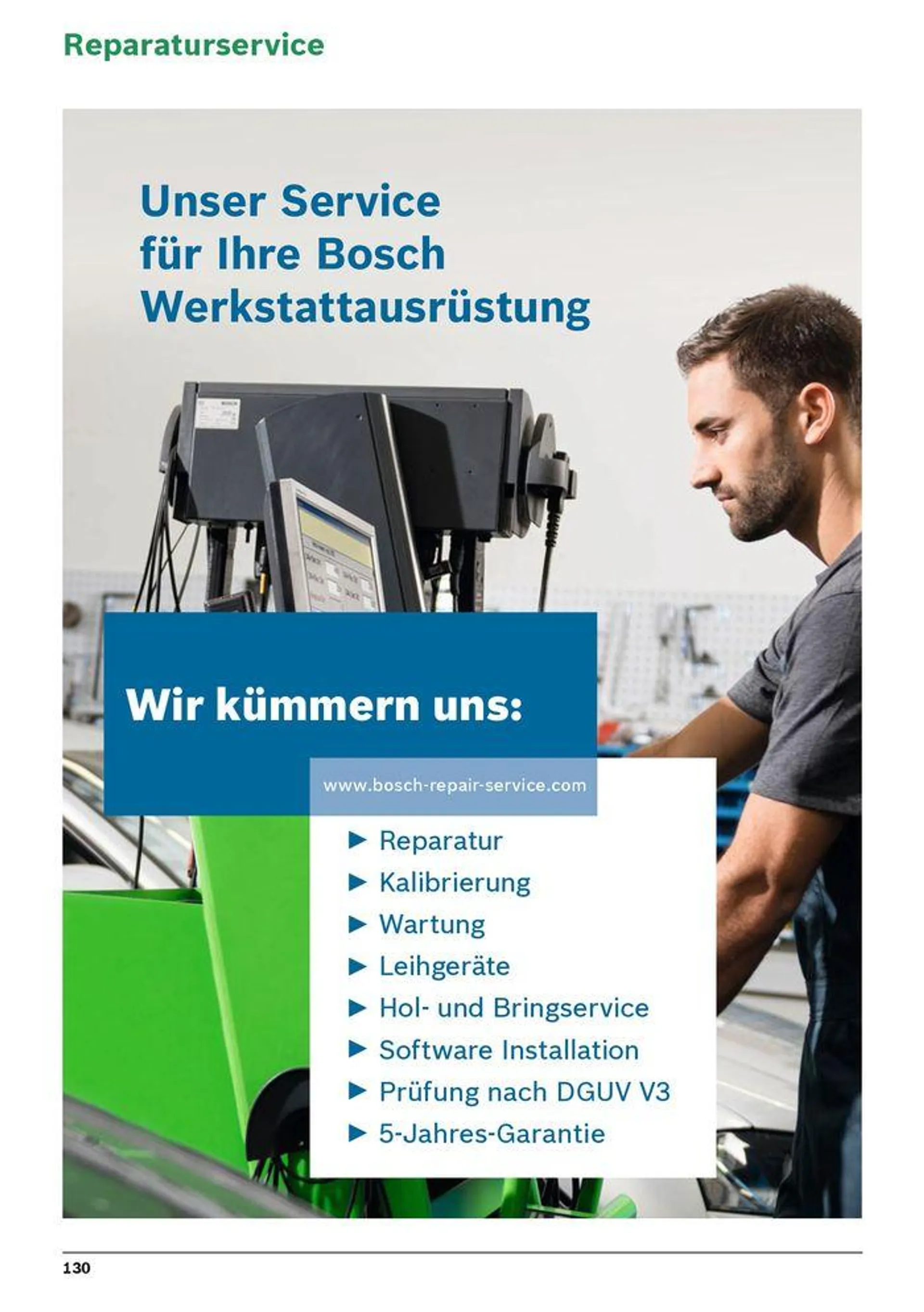 Werkstattausrüstung von Bosch - 130