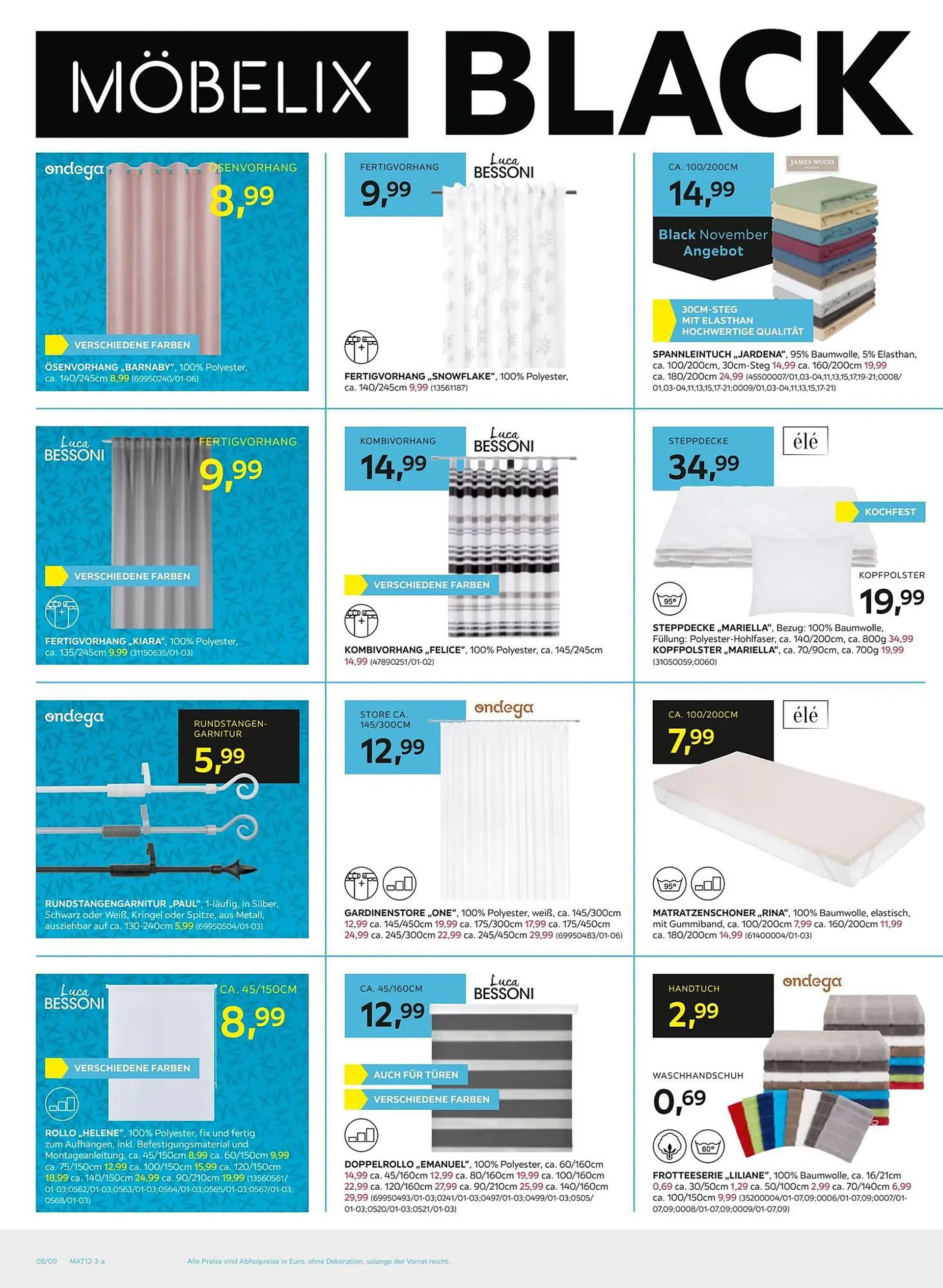 Möbelix Flugblatt von 19. November bis 28. November 2023 - Flugblätt seite  8