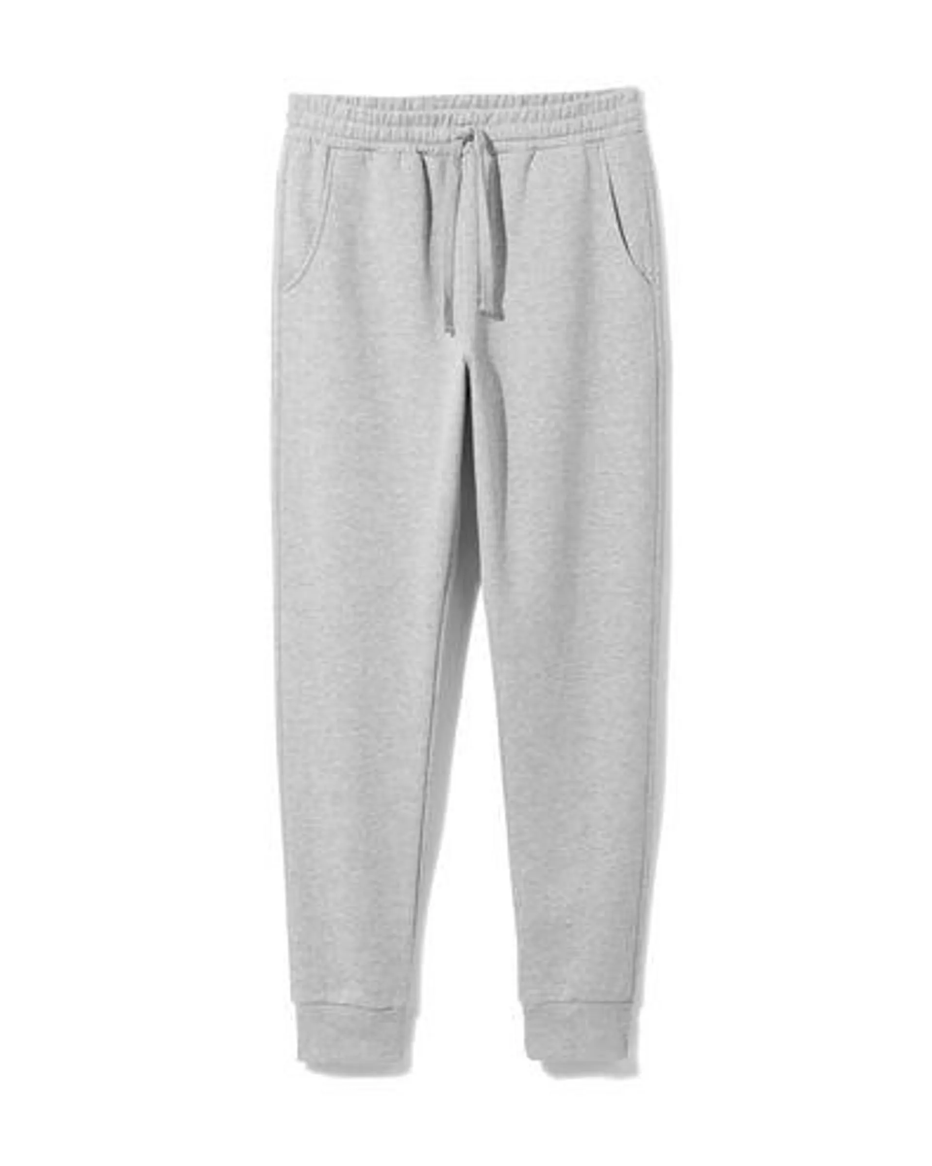 heren sweatbroek grijs