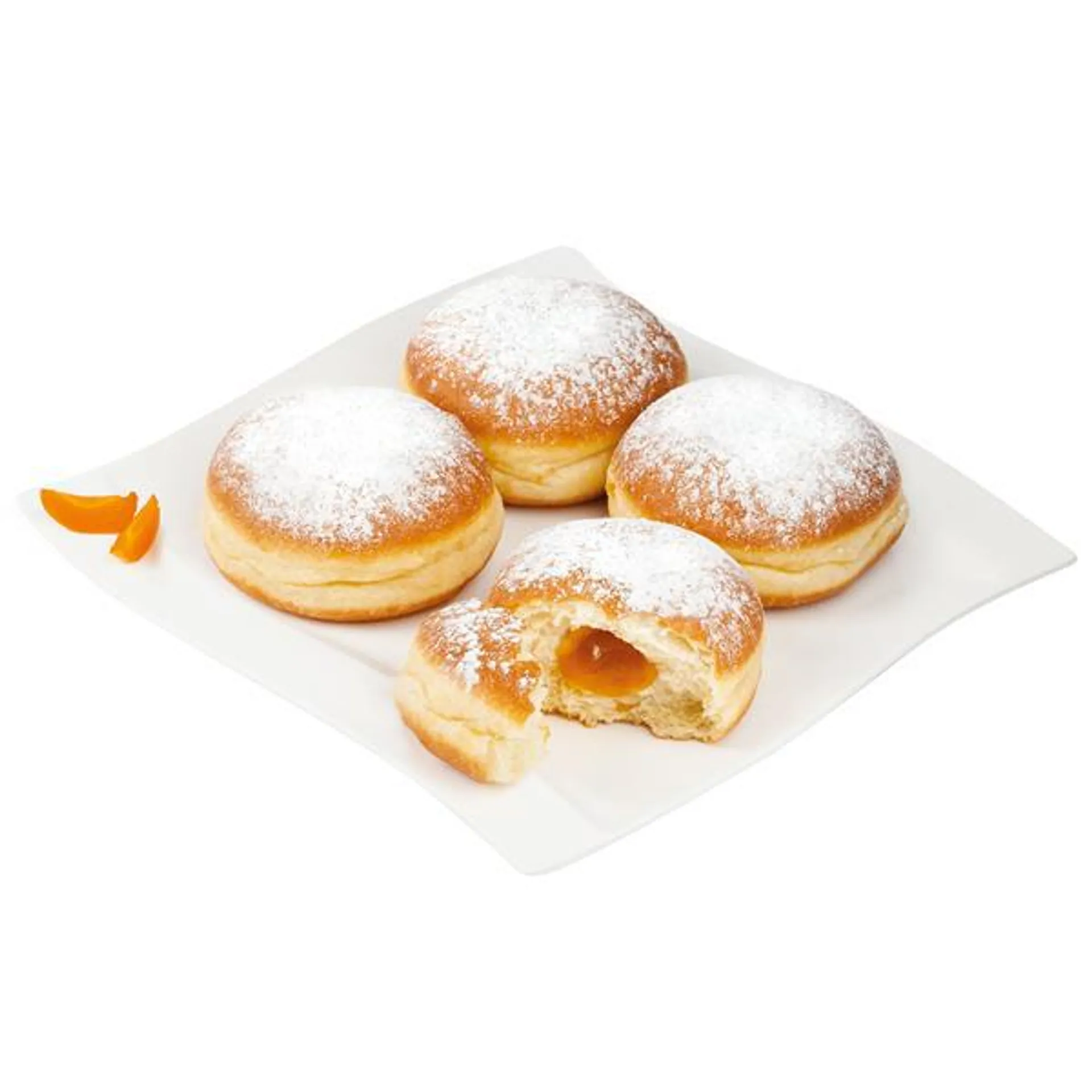 Marille Krapfen 4er