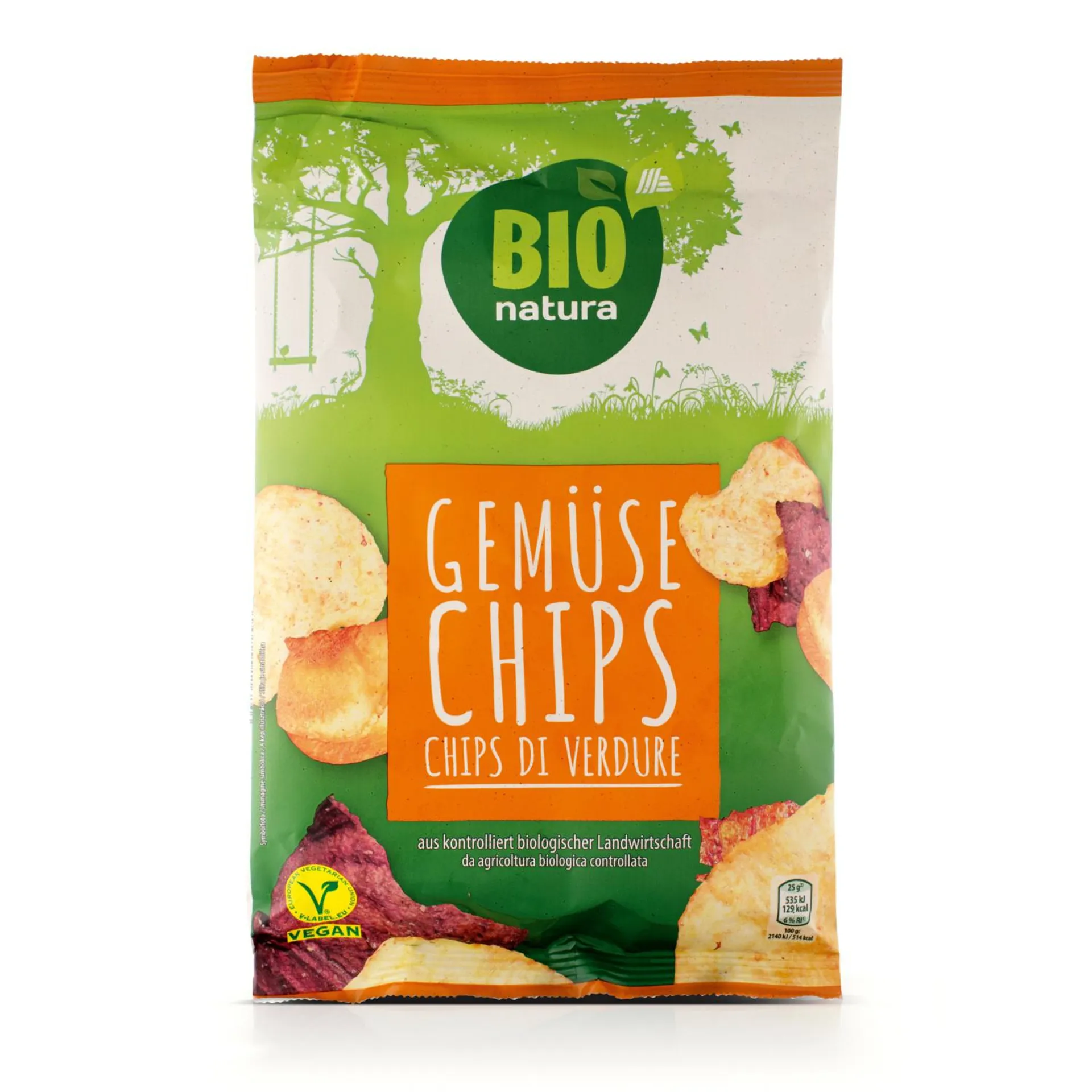 BIO NATURA BIO-Gemüsechips, mit Kartoffel