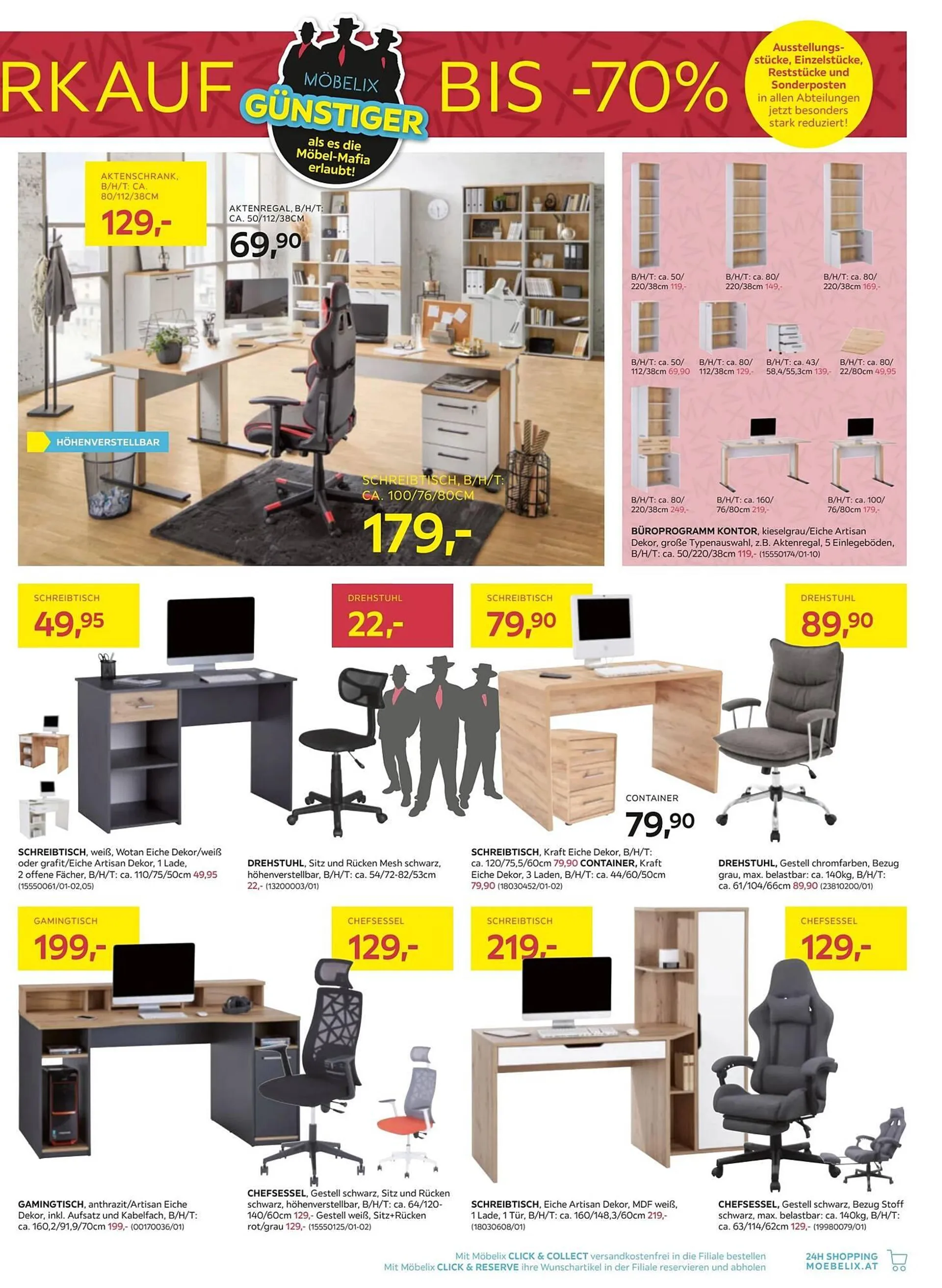 Möbelix Flugblatt von 23. Dezember bis 7. Jänner 2025 - Flugblätt seite  17