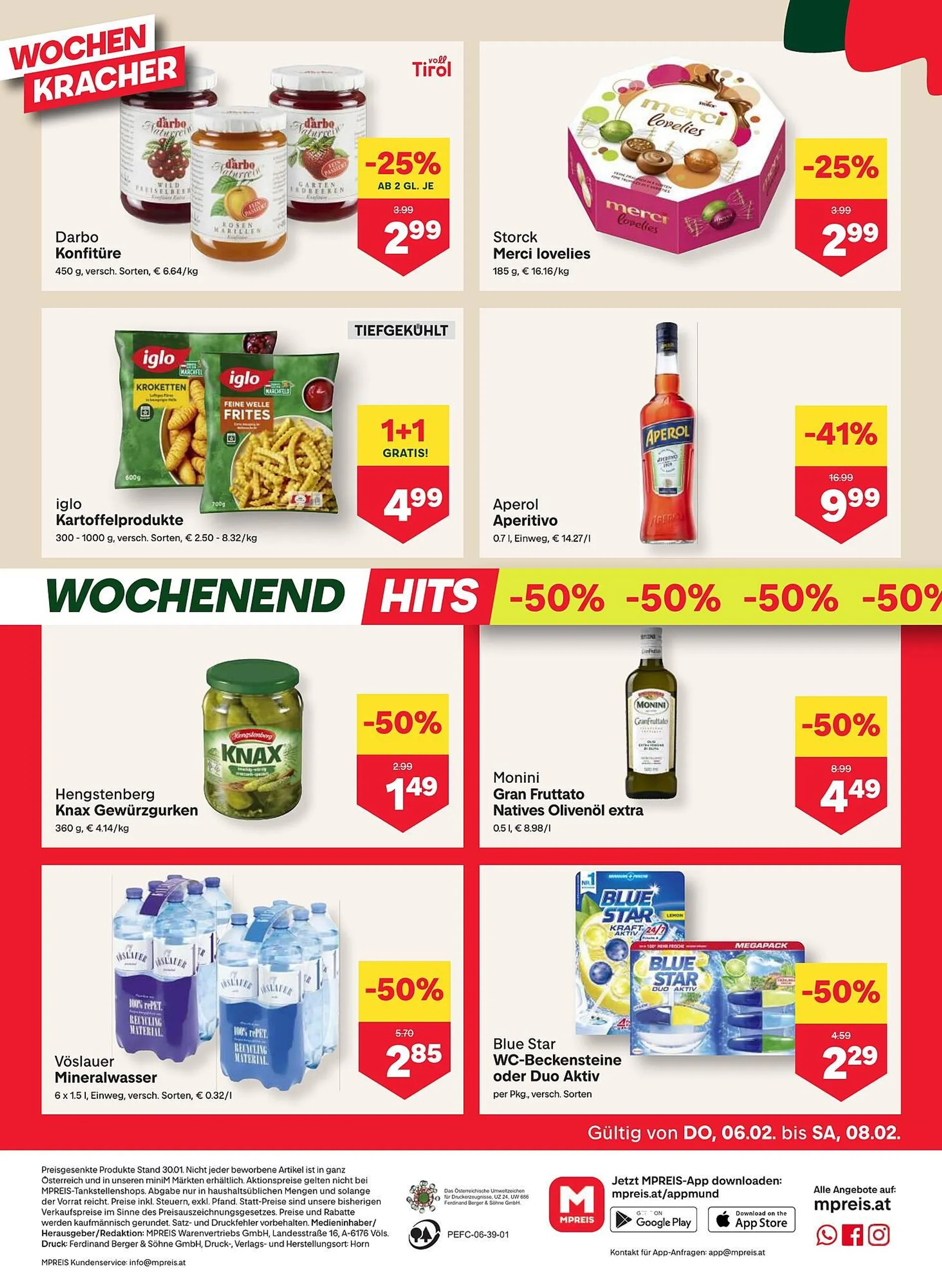 MPreis Flugblatt von 6. Februar bis 12. Februar 2025 - Flugblätt seite  12