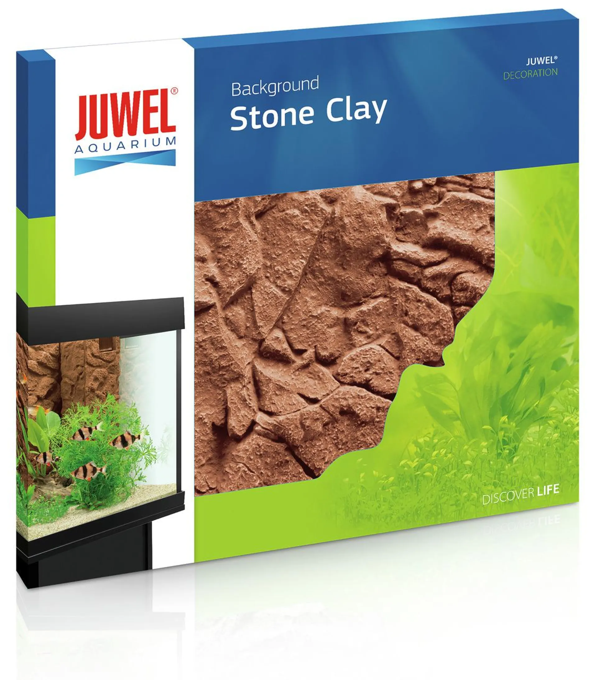 Sparpaket 2 x Juwel Background Aquarium Rückwand Stone Clay