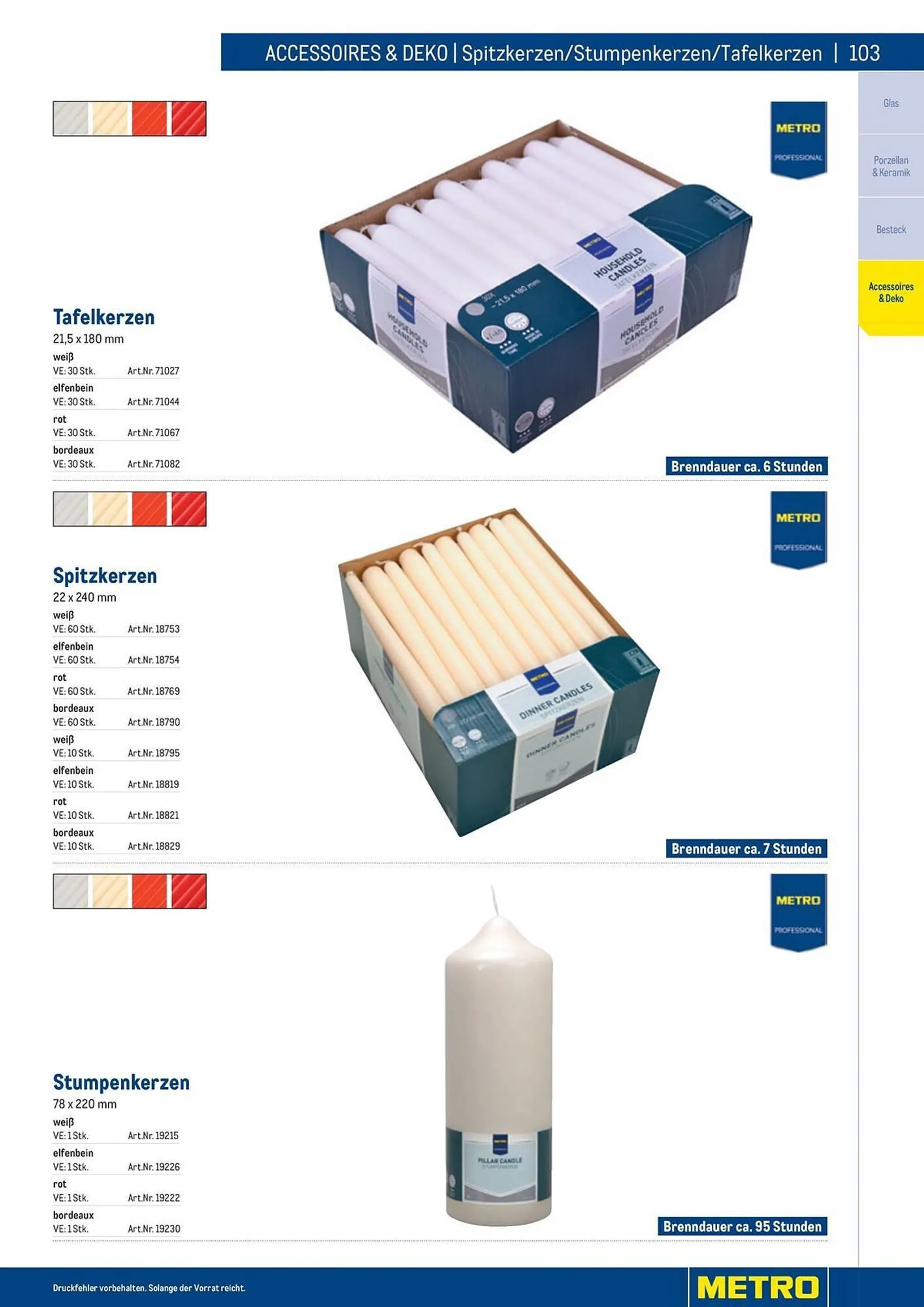 Metro Flugblatt von 22. Dezember bis 30. September 2024 - Flugblätt seite  103