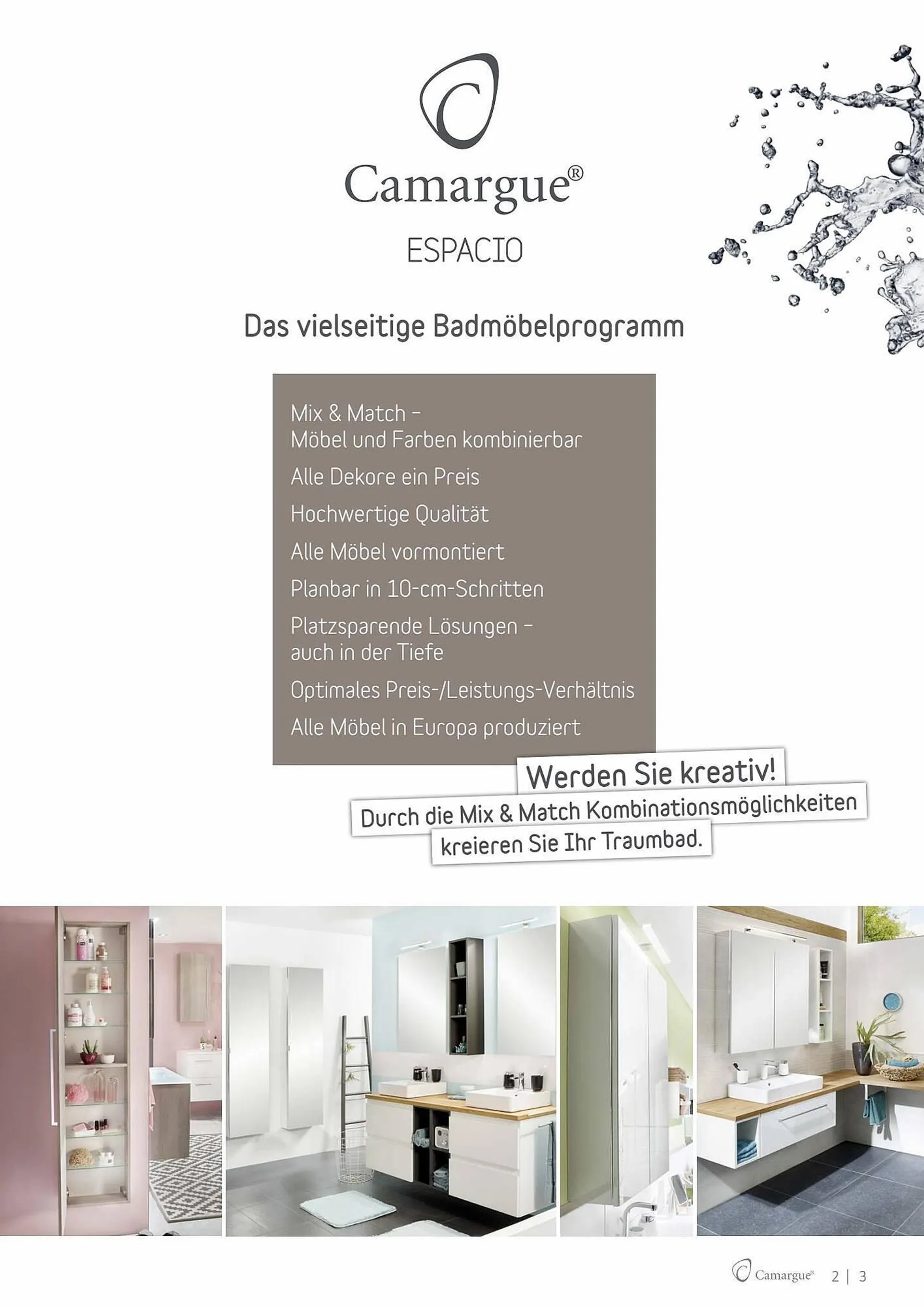 Bauhaus Flugblatt von 5. Juli bis 30. September 2023 - Flugblätt seite  3