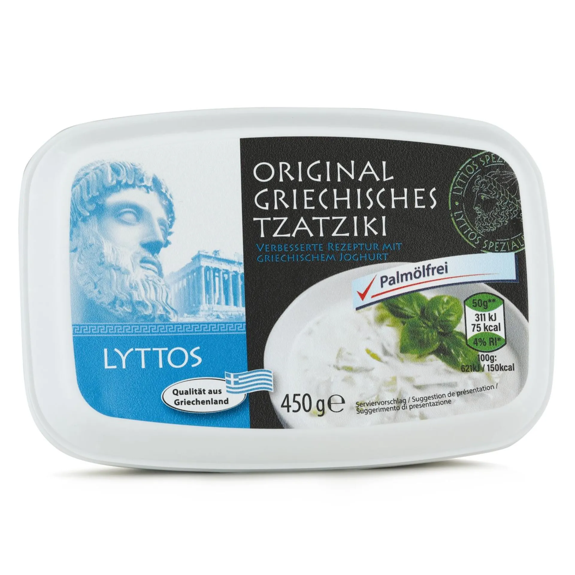 LYTTOS Original griechisches Tzatziki, ohne Palmöl
