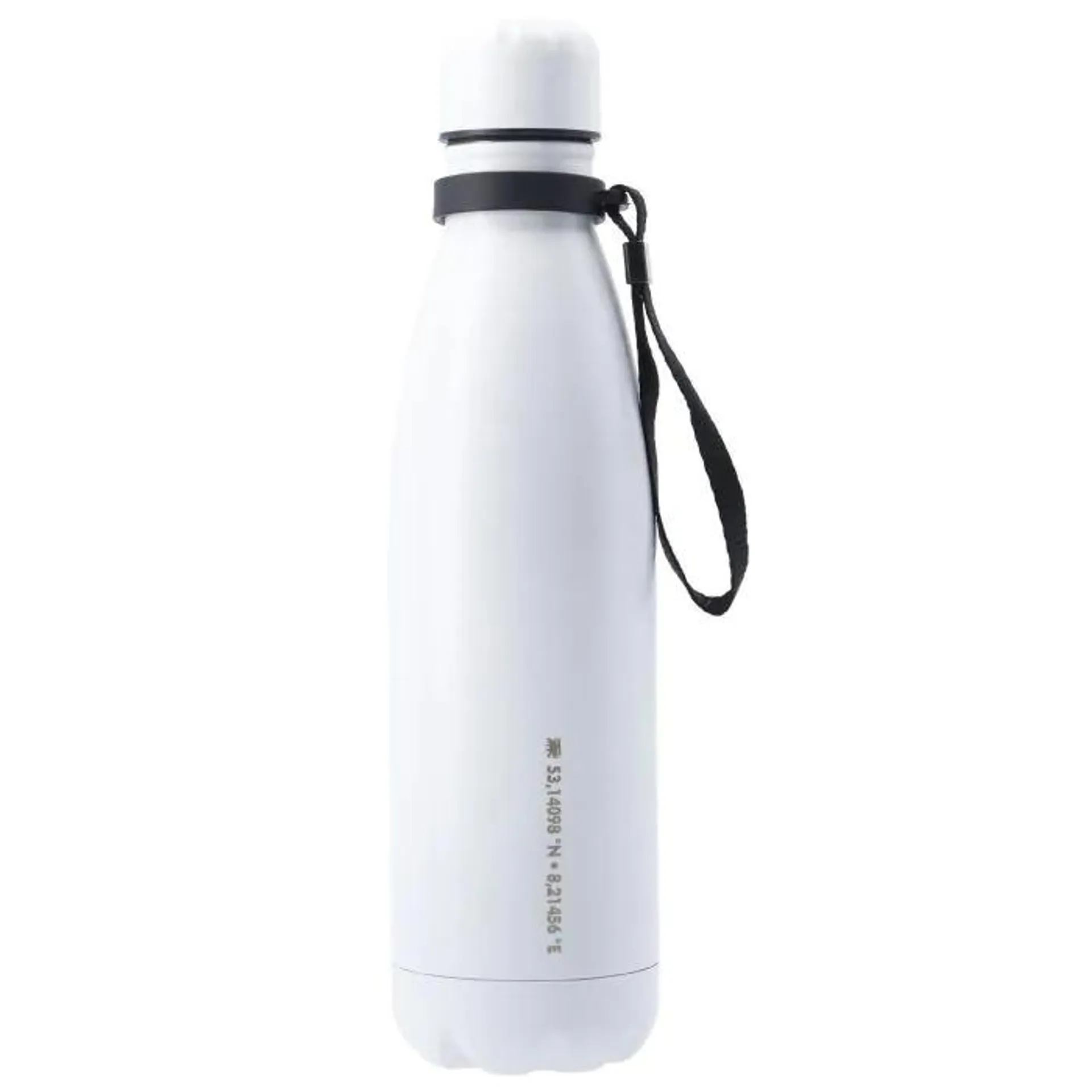 Thermosflasche mit Schlaufe, weiß, 0.5 L