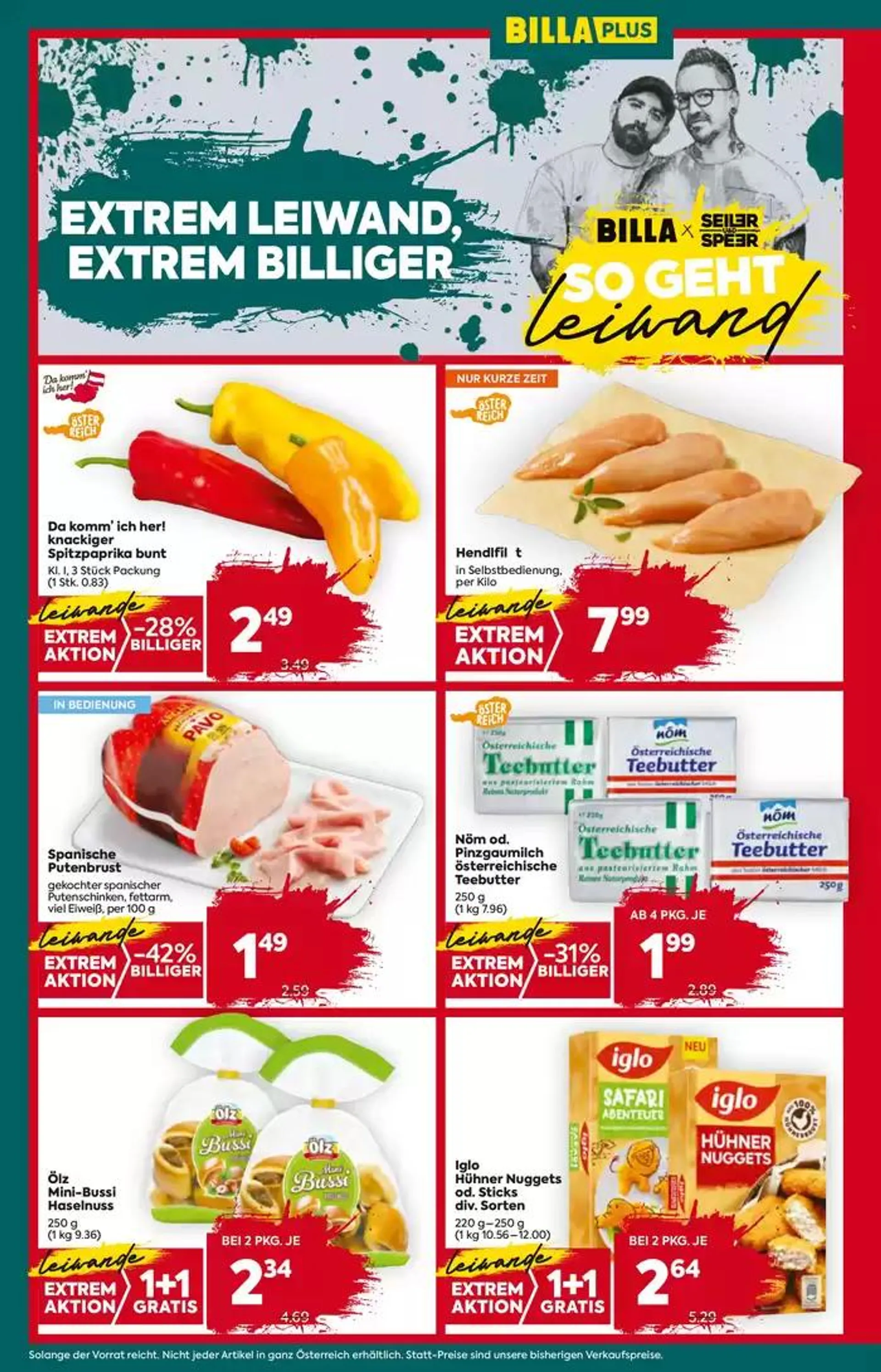 BILLA PLUS Flugblatt von 26. September bis 10. Oktober 2024 - Flugblätt seite  4