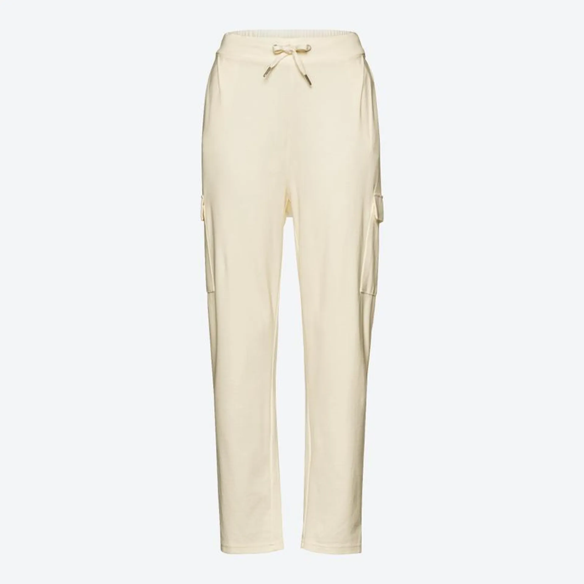 Damen-Stoffhose mit Cargo-Taschen