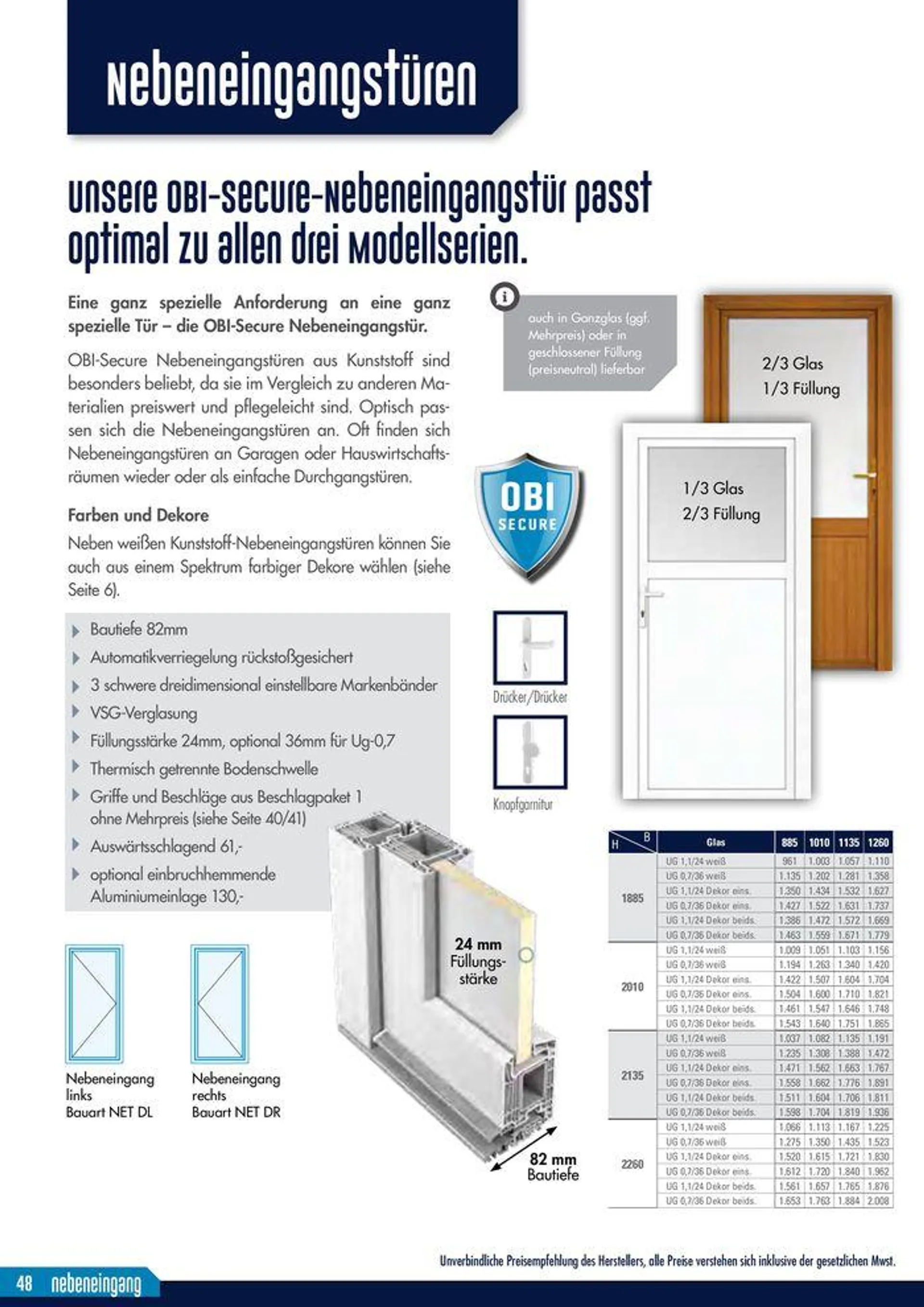 Haustüren von 28. Oktober bis 27. Oktober 2025 - Flugblätt seite  48