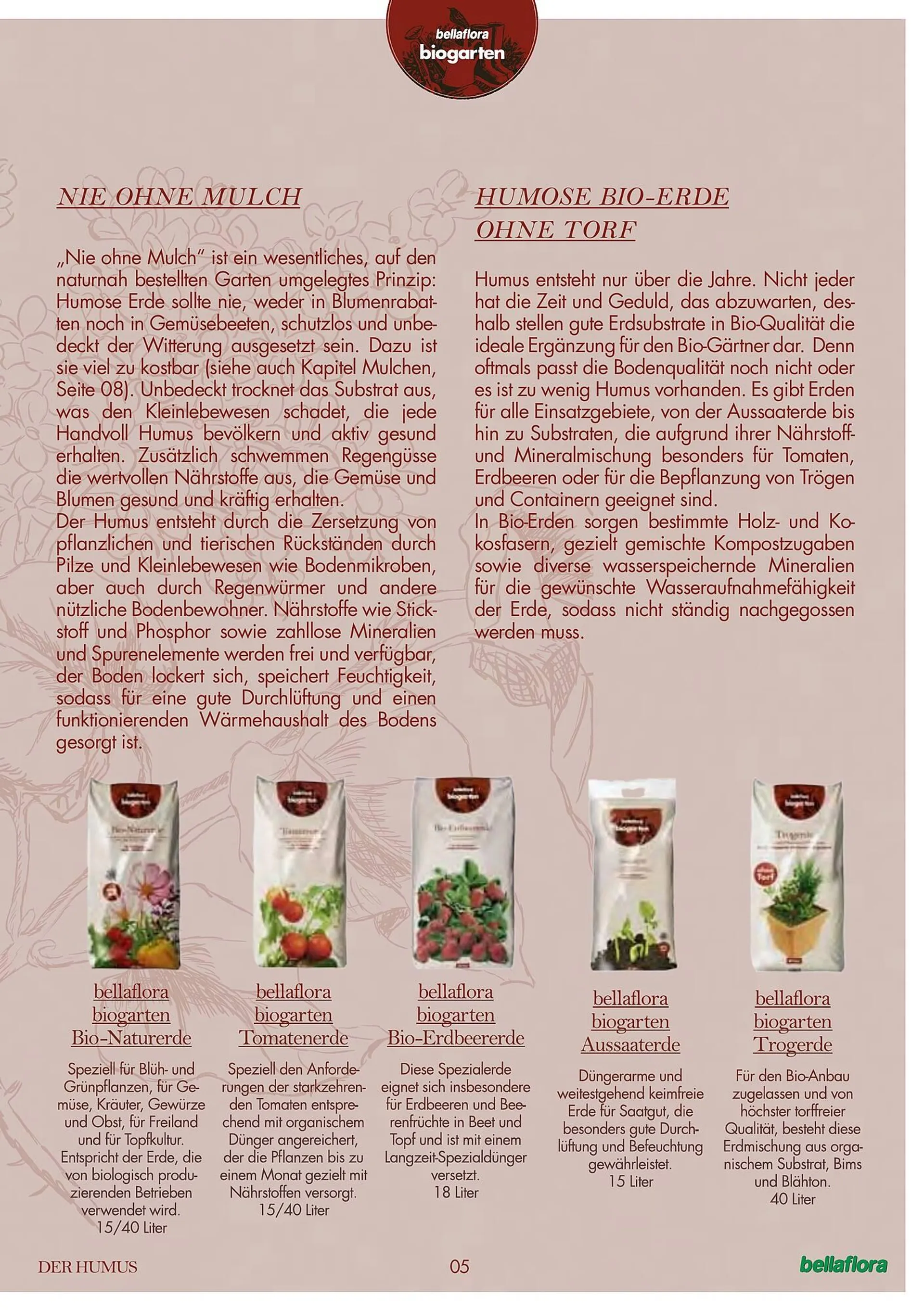 Bellaflora Flugblatt von 3. Jänner bis 31. Mai 2025 - Flugblätt seite  5