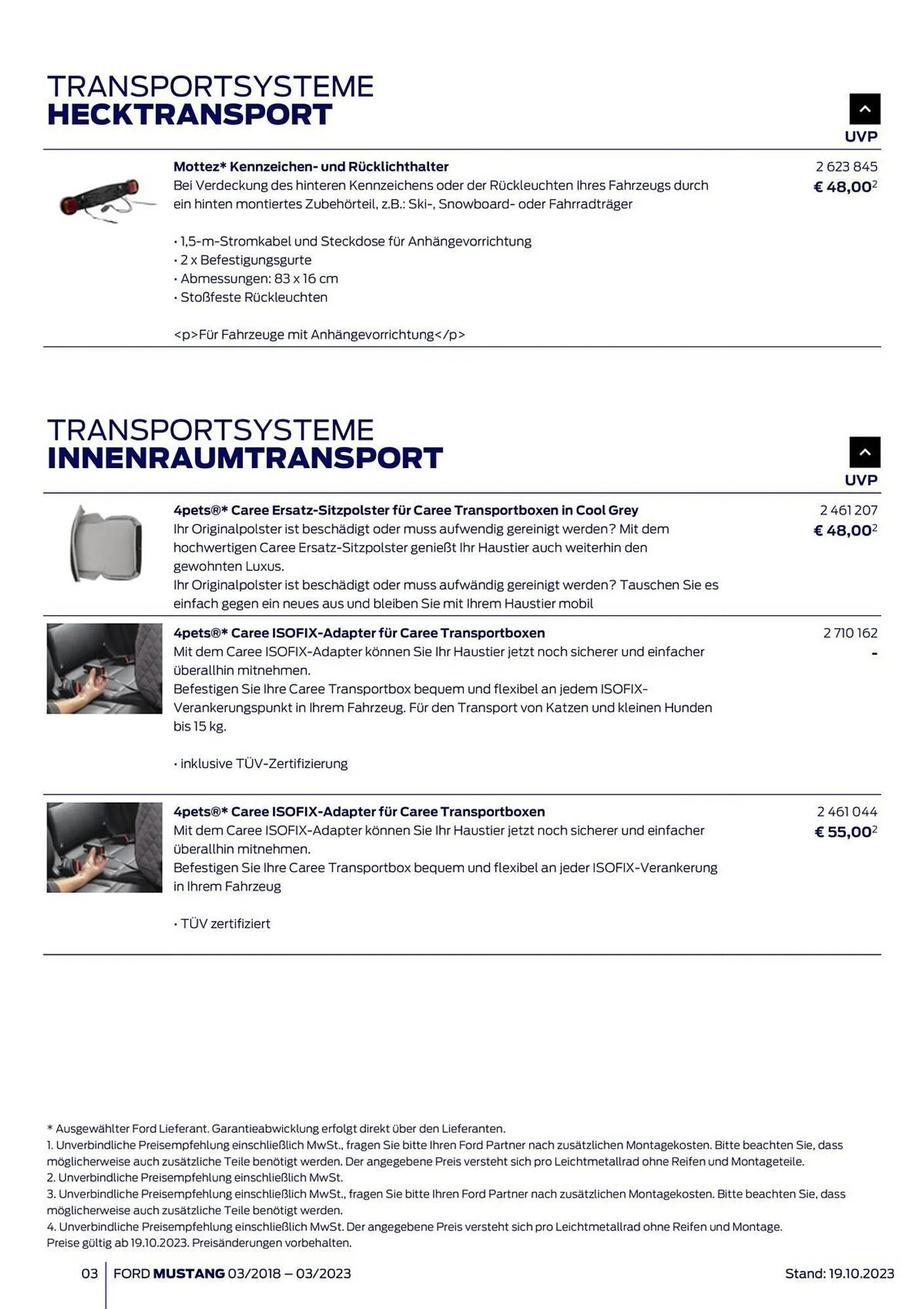 Ford Flugblatt von 2. November bis 2. November 2024 - Flugblätt seite  3