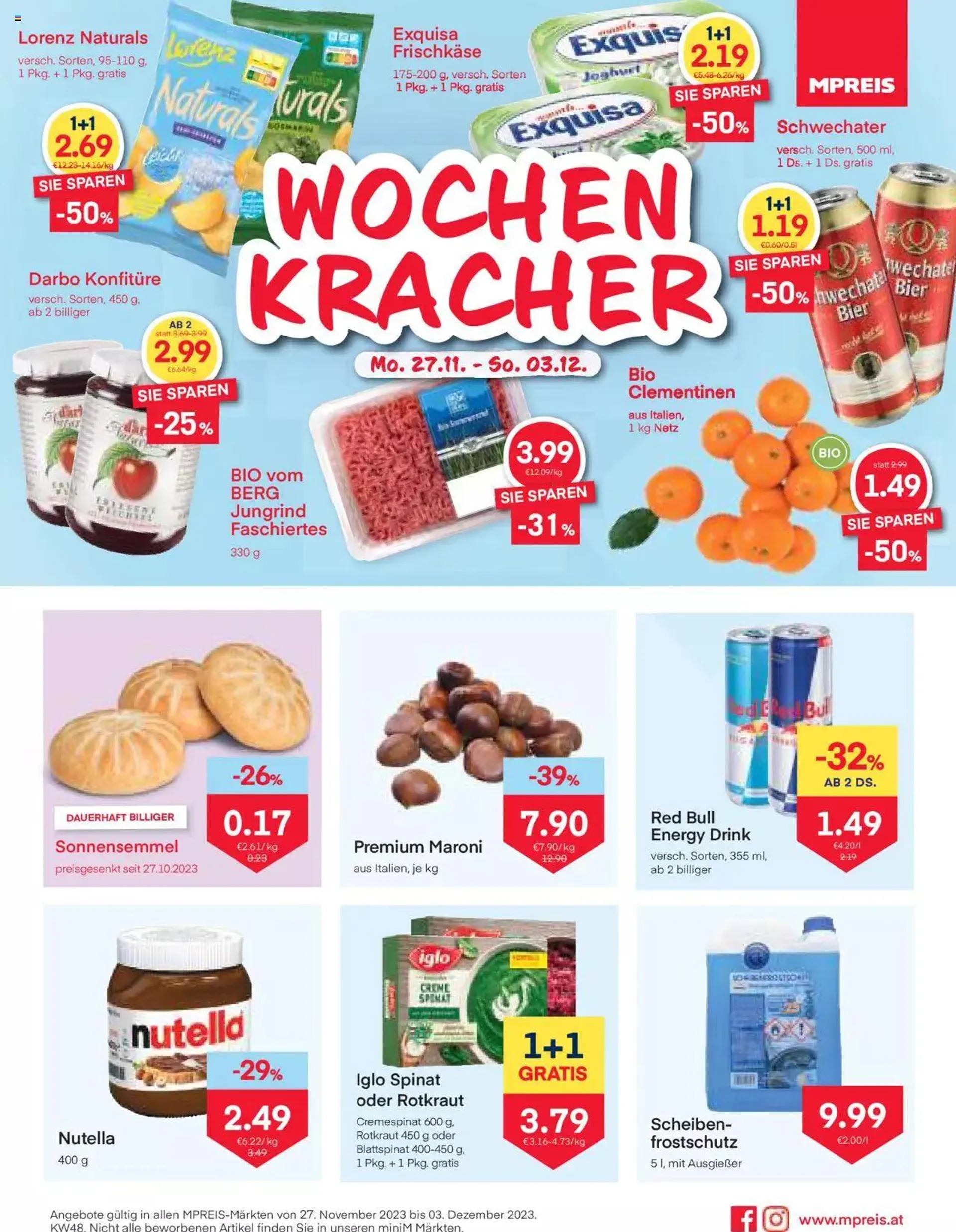 MPREIS Flugblatt