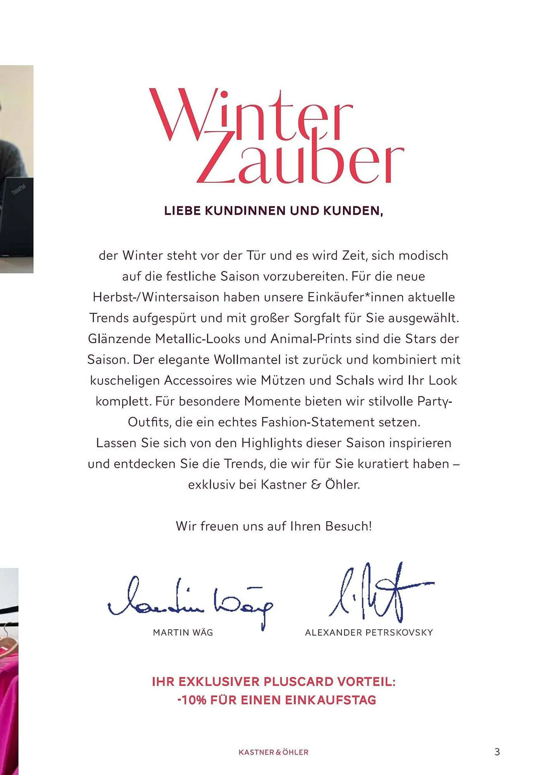Kastner & Öhler Flugblatt von 16. Oktober bis 28. Februar 2025 - Flugblätt seite  3