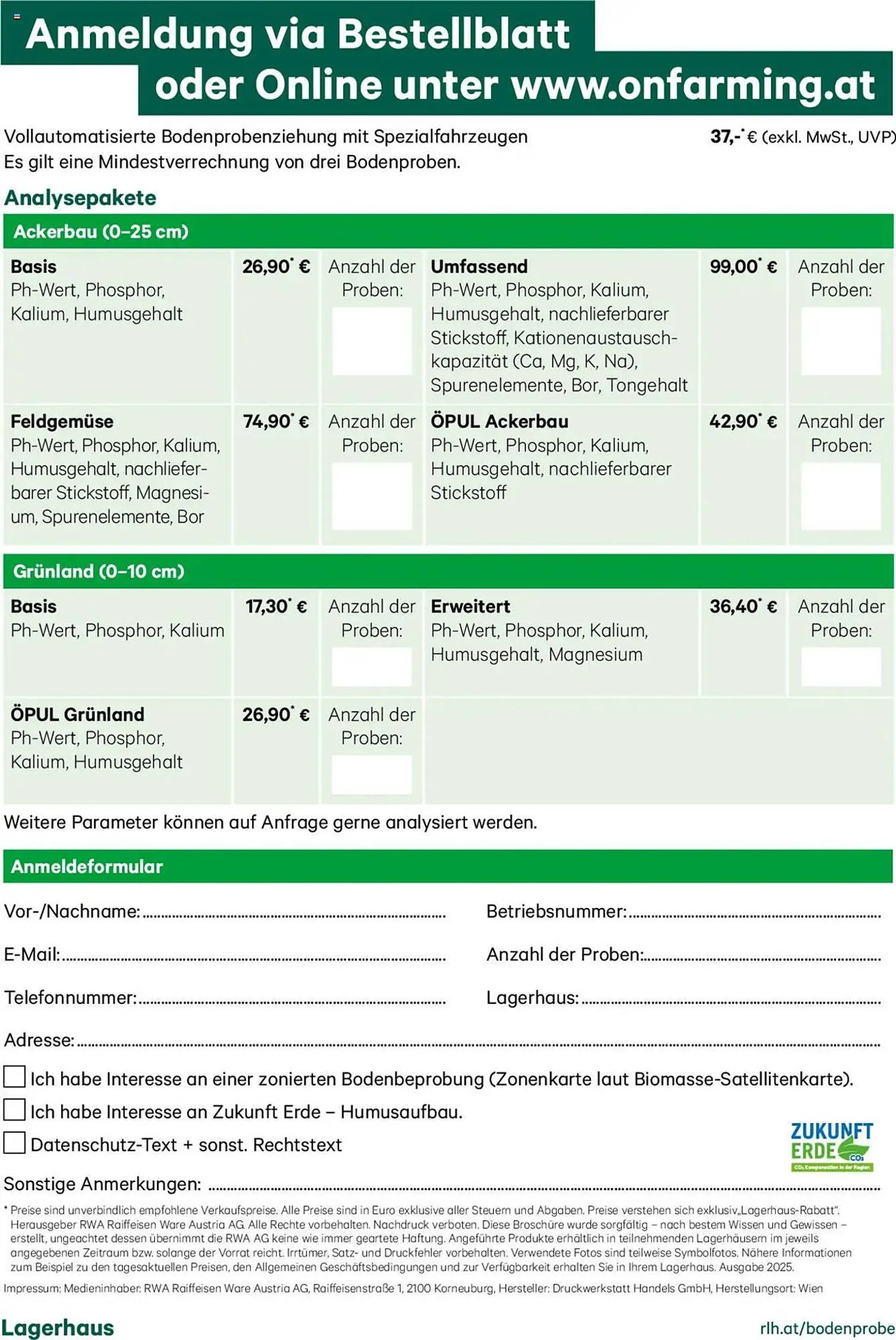 Lagerhaus Flugblatt von 6. Februar bis 31. Dezember 2025 - Flugblätt seite  2