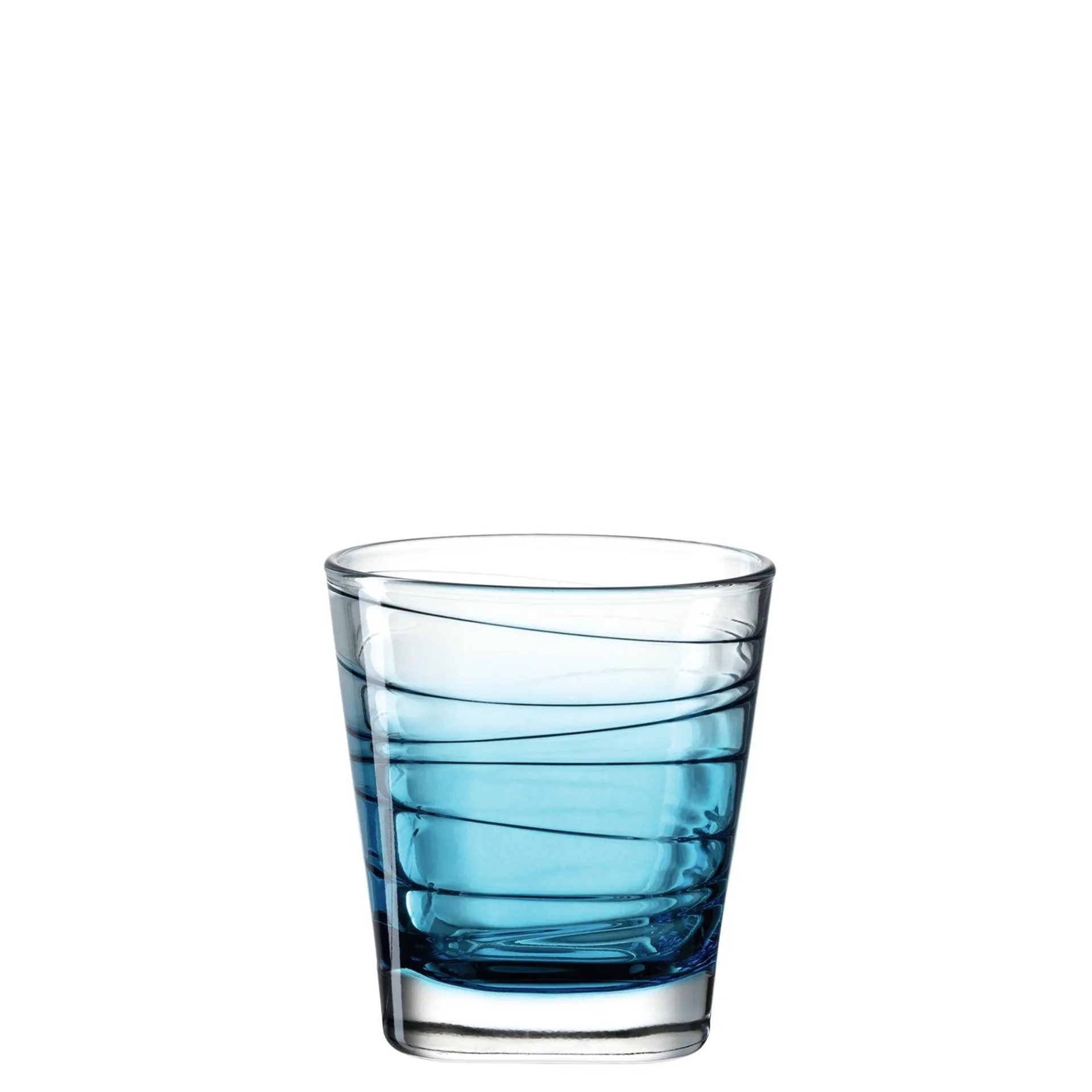 Trinkglas VARIO STRUTTURA 6er-Set 250 ml blau