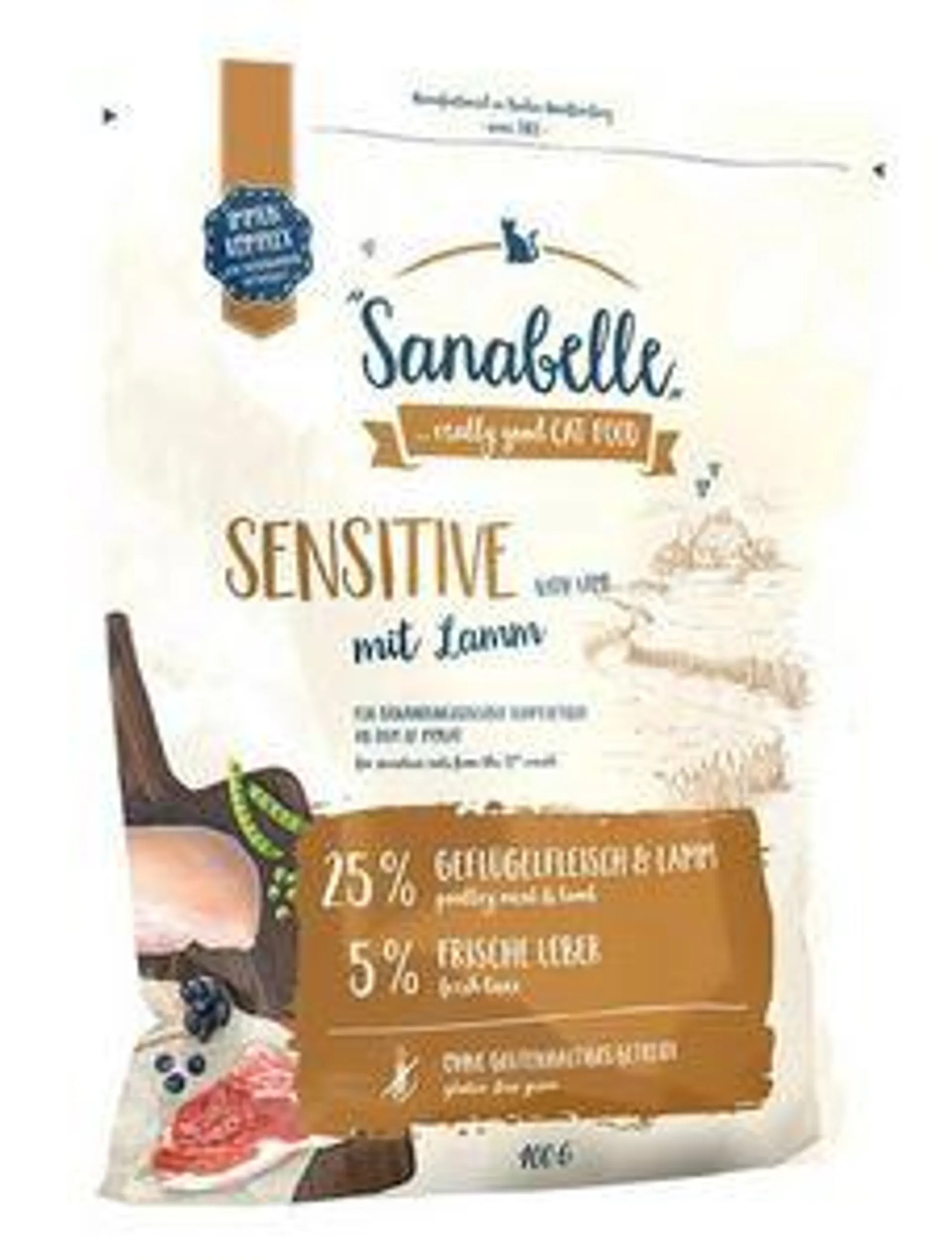 Sanabelle Sensitive Lamm 400g