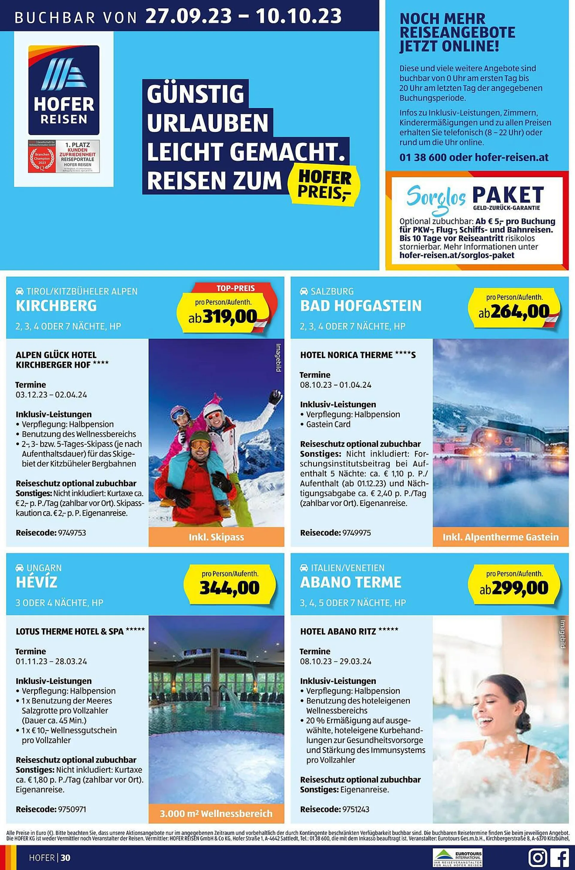 Hofer Flugblatt von 29. September bis 5. Oktober 2023 - Flugblätt seite  32