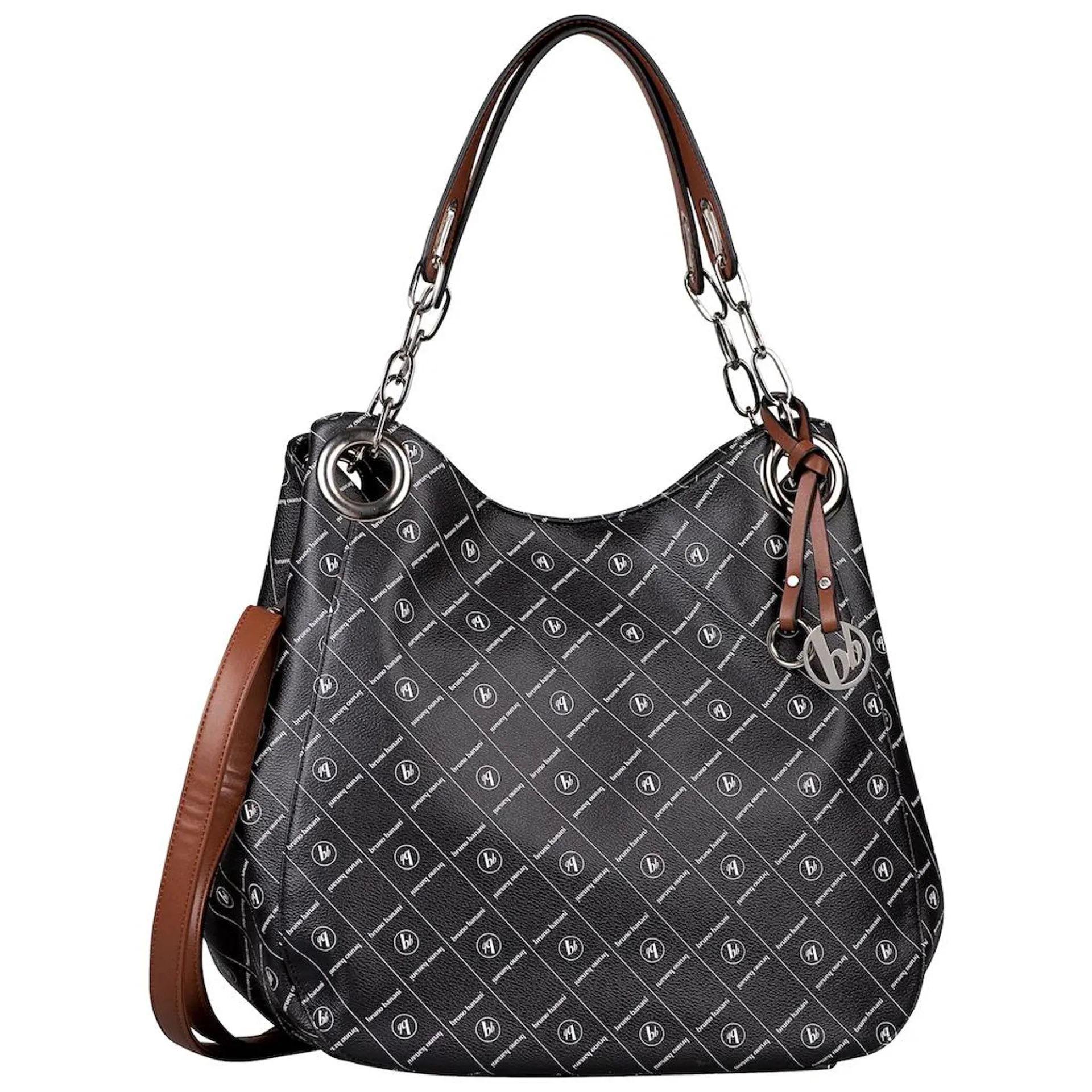 Bruno Banani Hobo, mit Allover-Logoprint