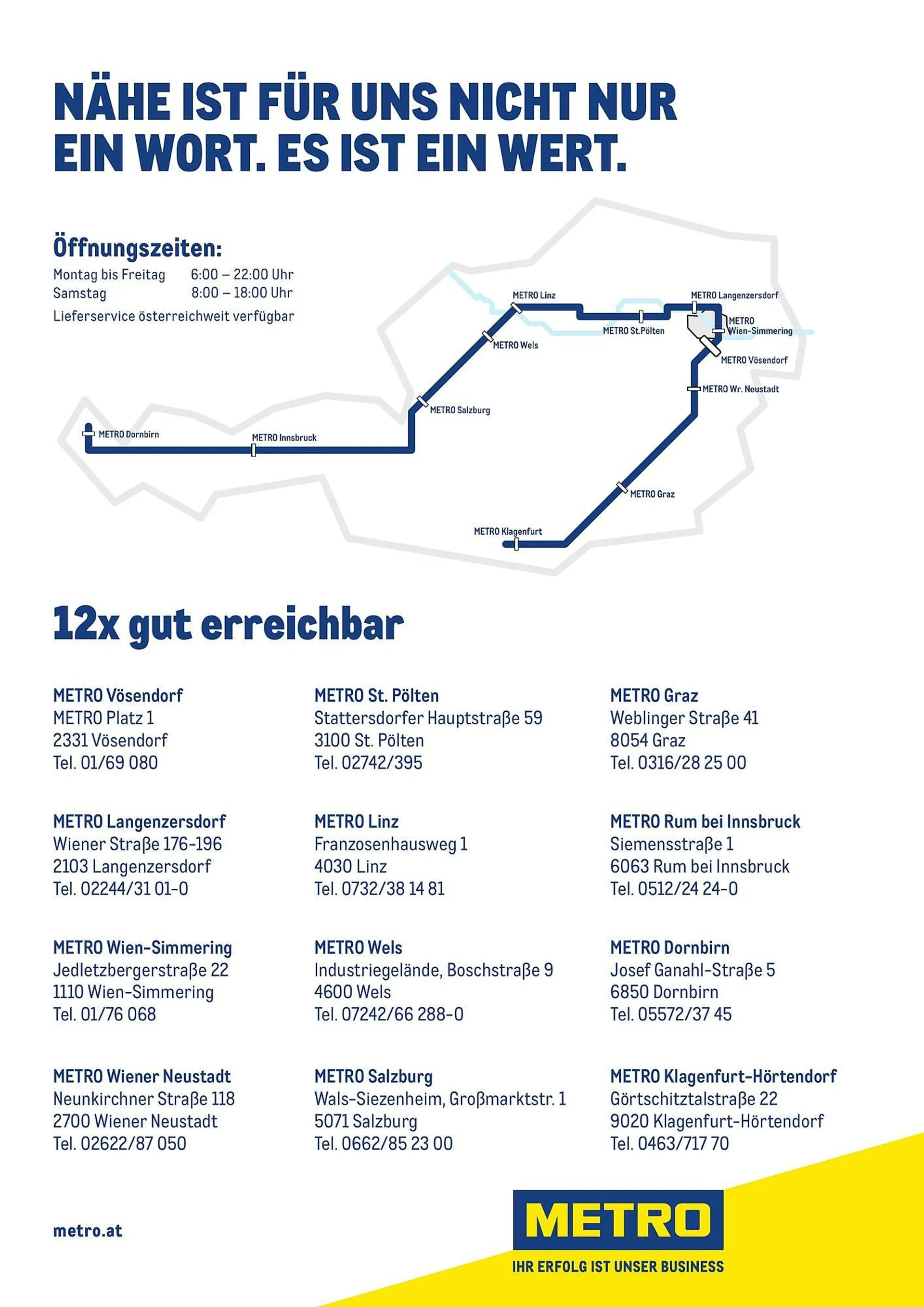 Metro Flugblatt von 11. Jänner bis 30. September 2024 - Flugblätt seite  12