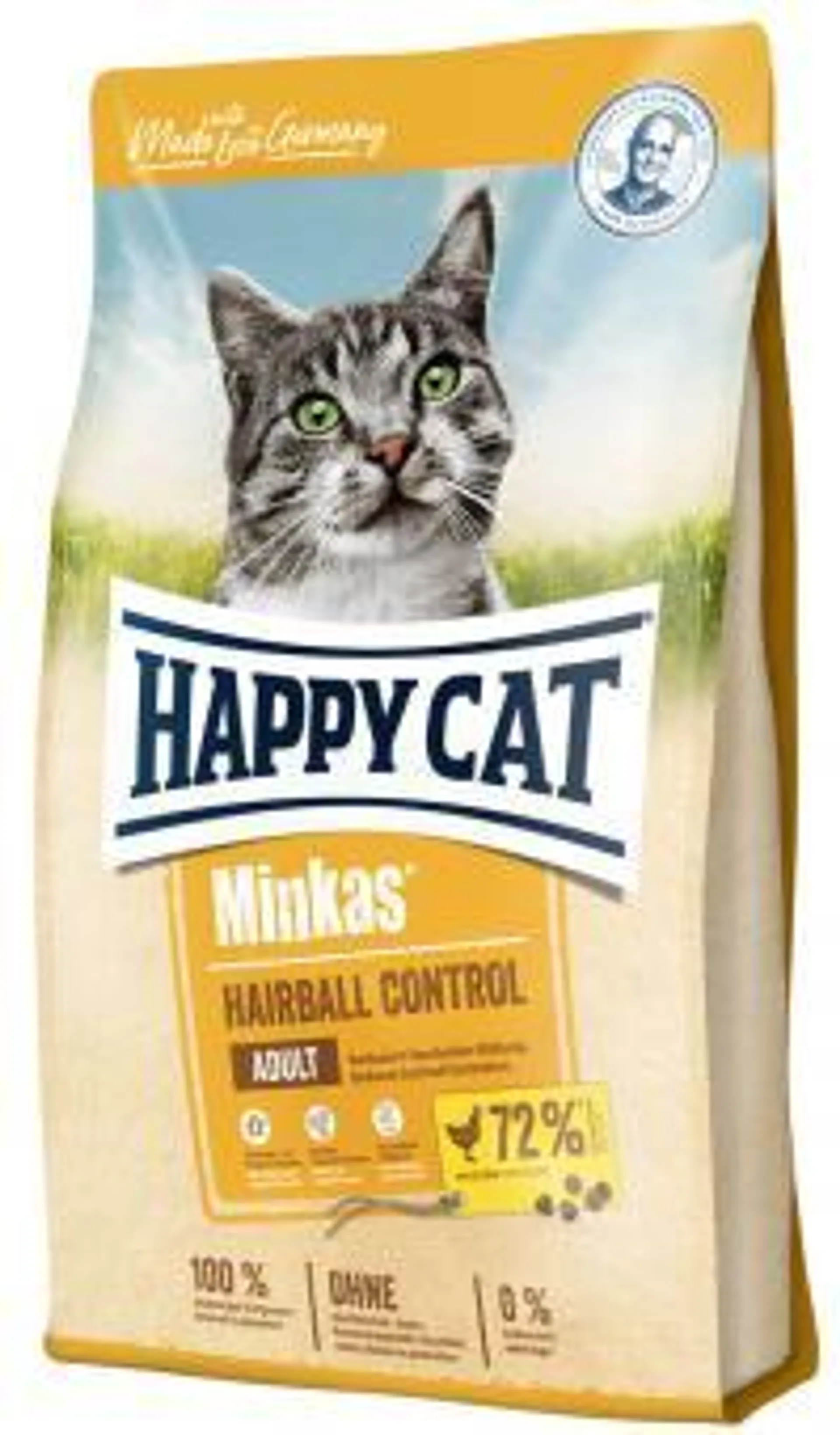 HAPPY CAT Minkas 1,5kg Hairball Control Geflügel