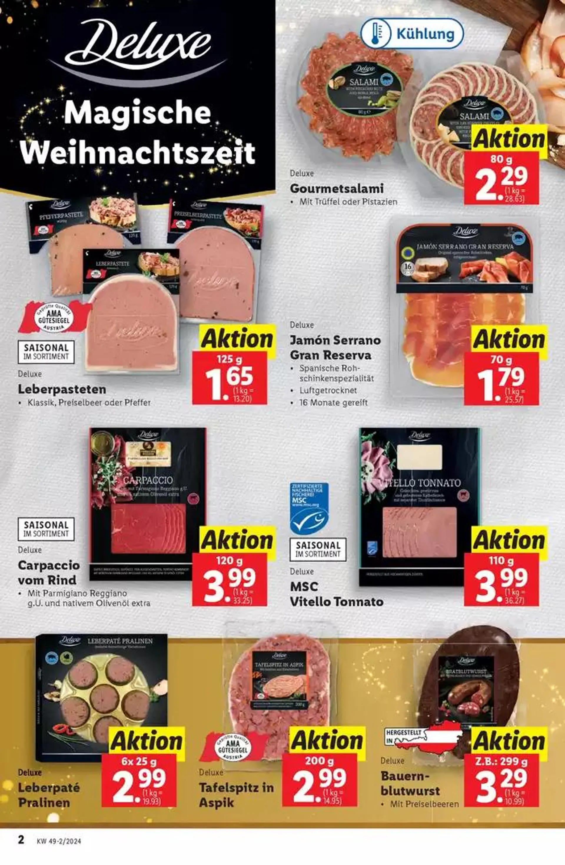 Tolles Angebot für alle Kunden von 5. Dezember bis 11. Dezember 2024 - Flugblätt seite  2