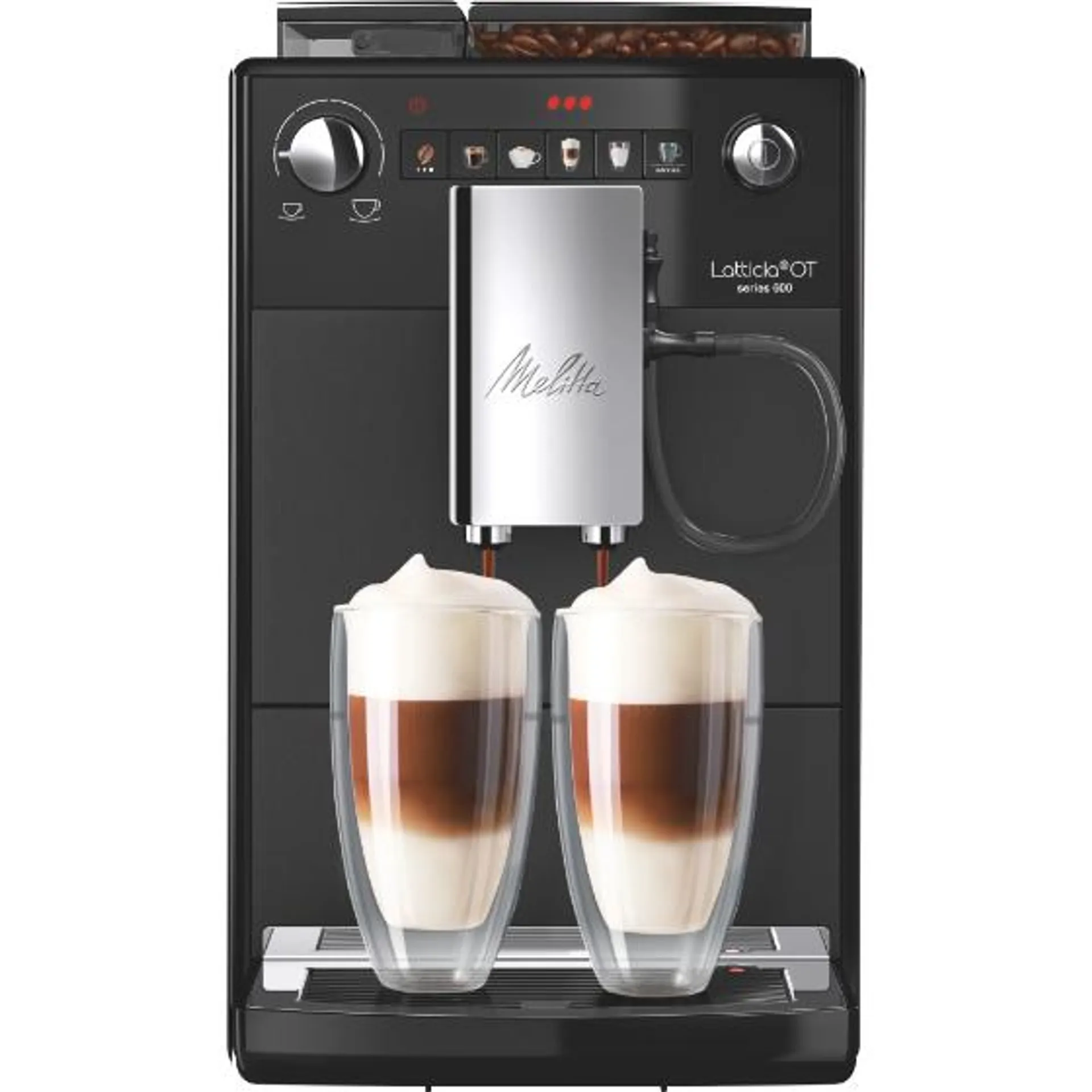 Latticia® OT Kaffeevollautomat, matt schwarz