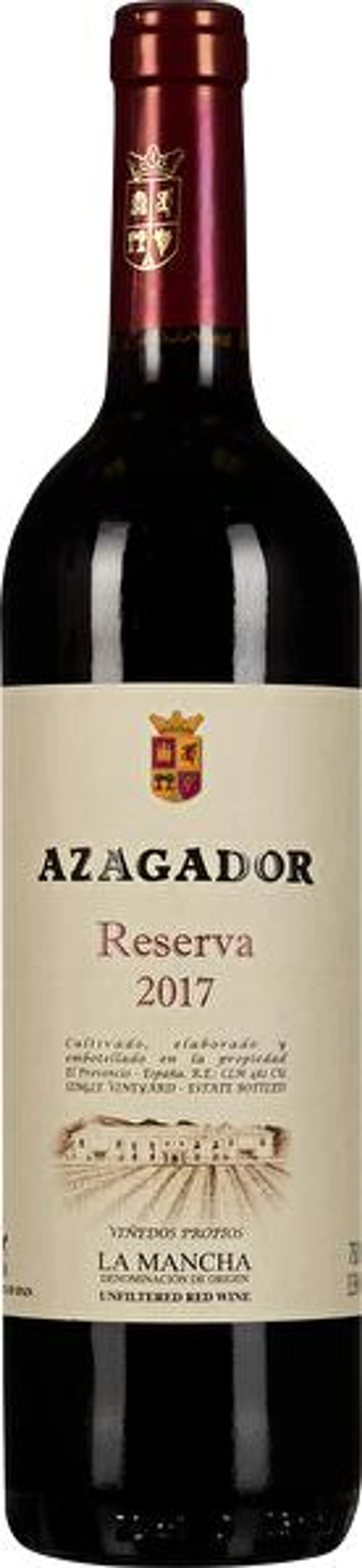 Azagador Reserva La Mancha 2017