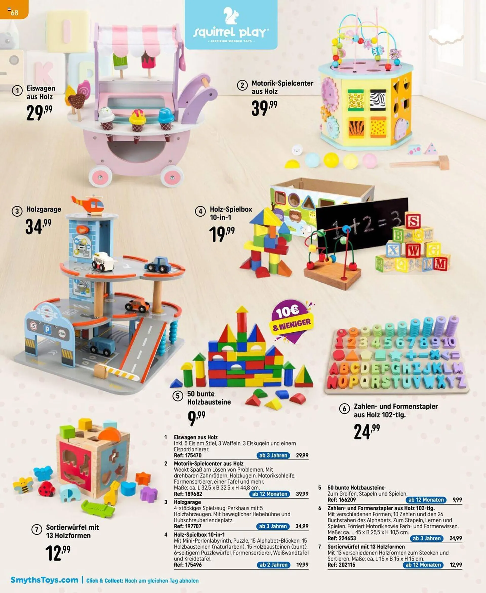 Smyths Toys Flugblatt von 29. September bis 14. Dezember 2023 - Flugblätt seite  68