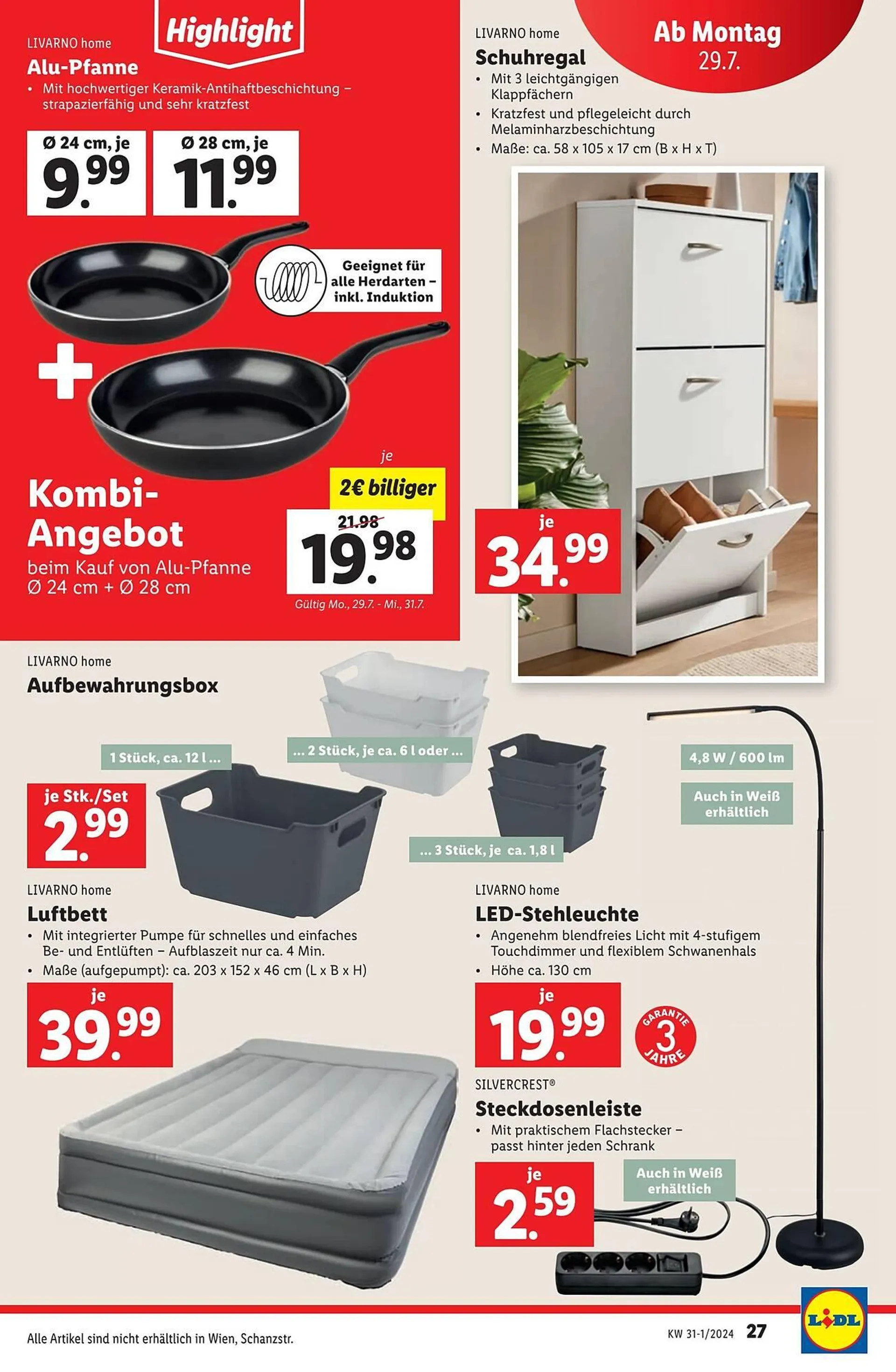 Lidl Flugblatt von 24. Juli bis 31. Juli 2024 - Flugblätt seite  29