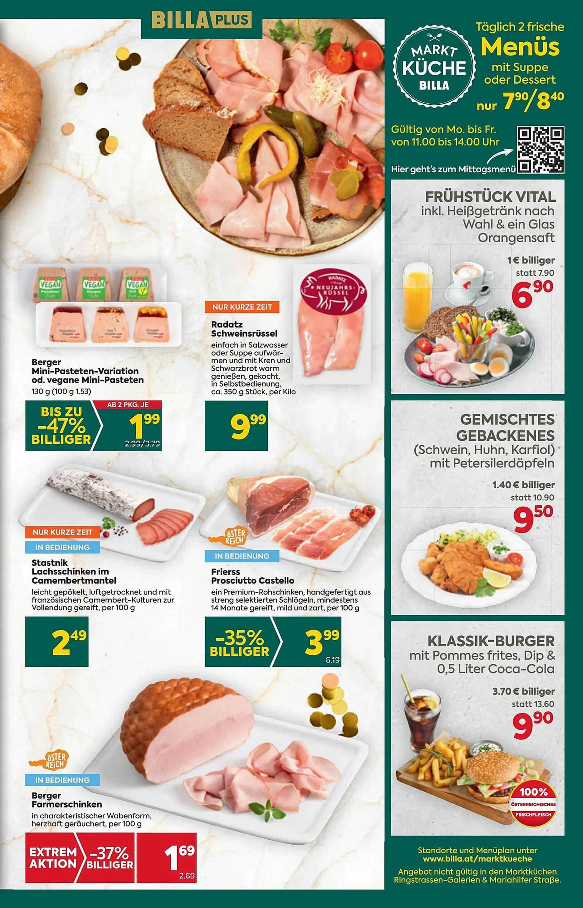 Billa Flugblatt von 26. Dezember bis 30. Dezember 2023 - Flugblätt seite  13