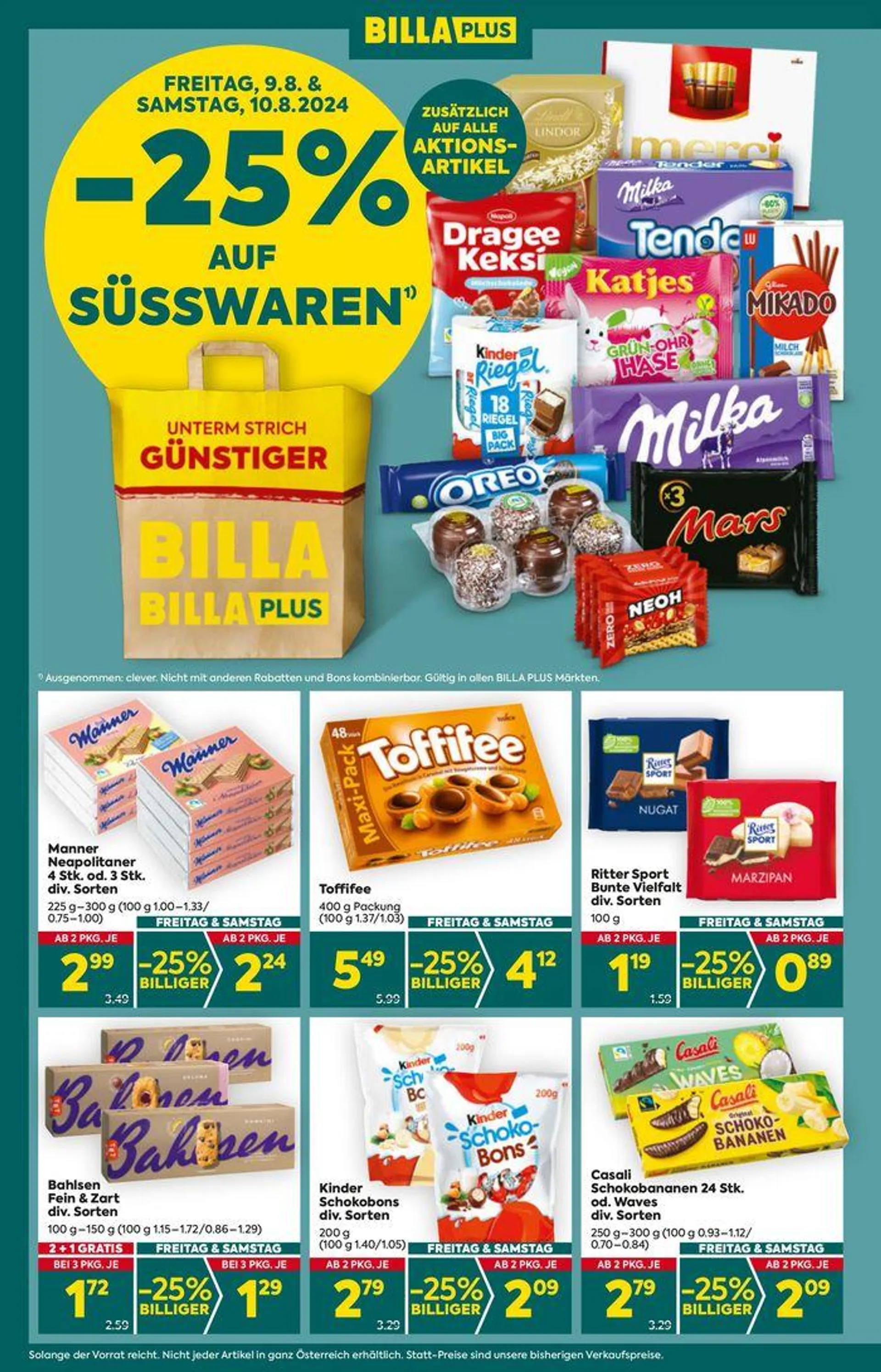 Tolles Angebot für Schnäppchenjäger von 8. August bis 22. August 2024 - Flugblätt seite  2