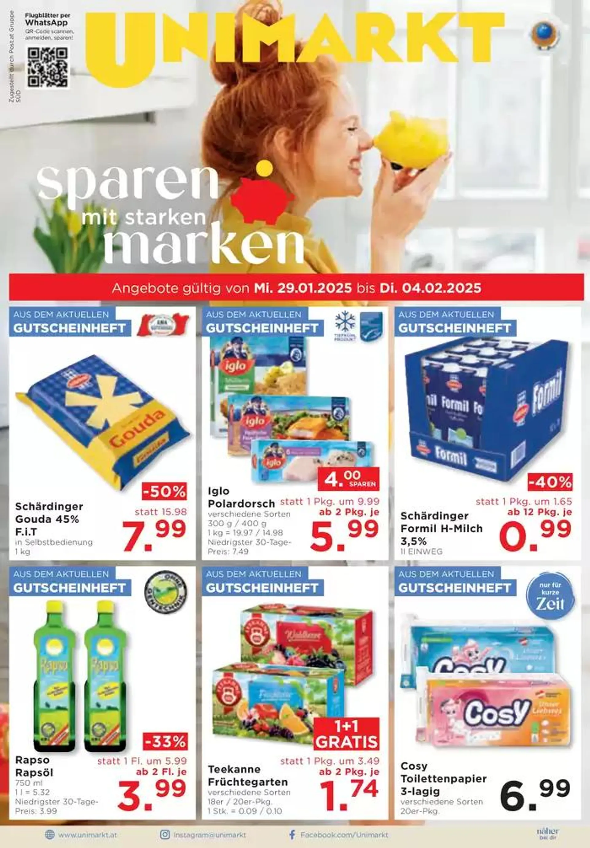 Unimarkt flugblatt - 1
