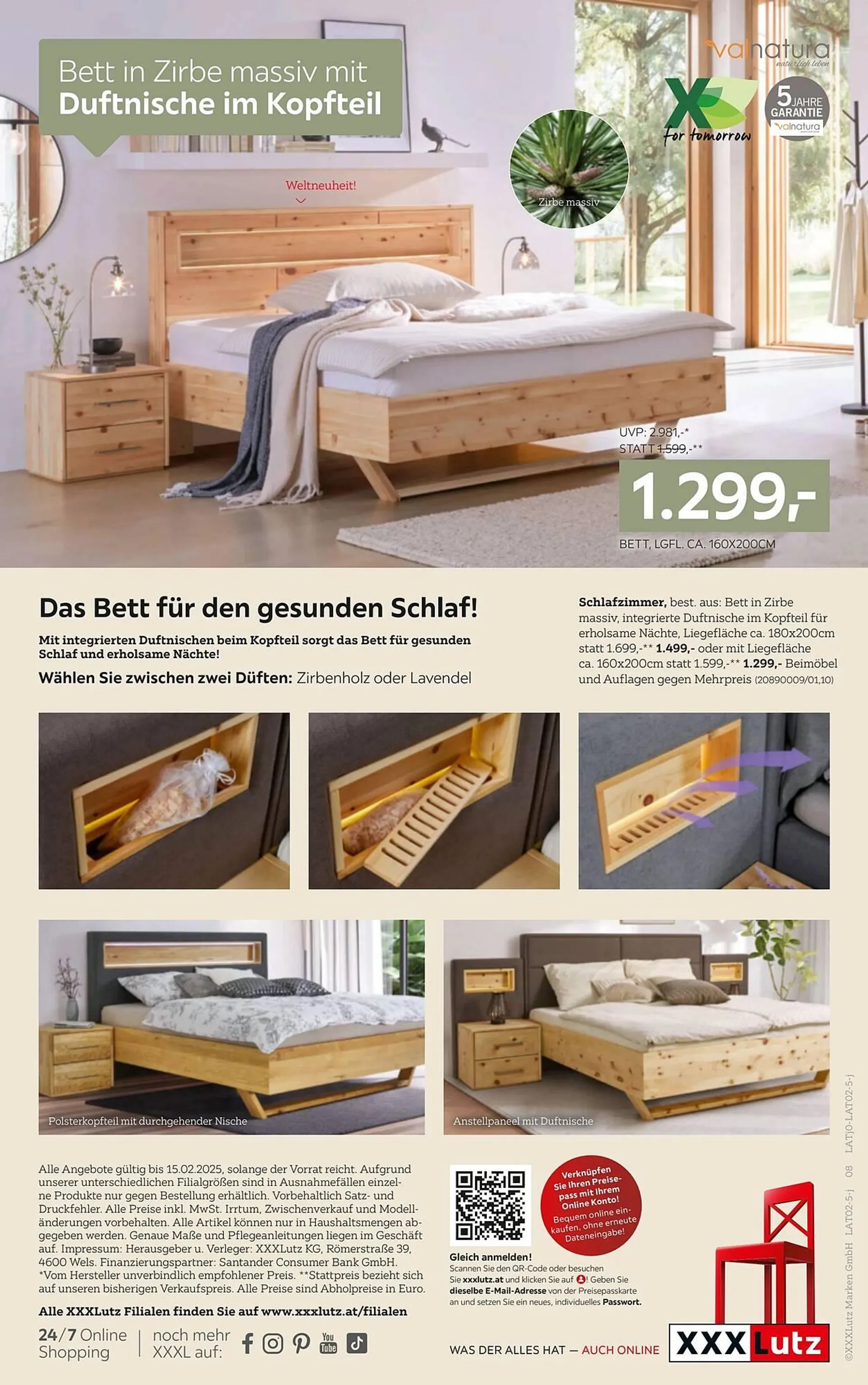 XXXLutz Flugblatt von 27. Jänner bis 16. Februar 2025 - Flugblätt seite  8