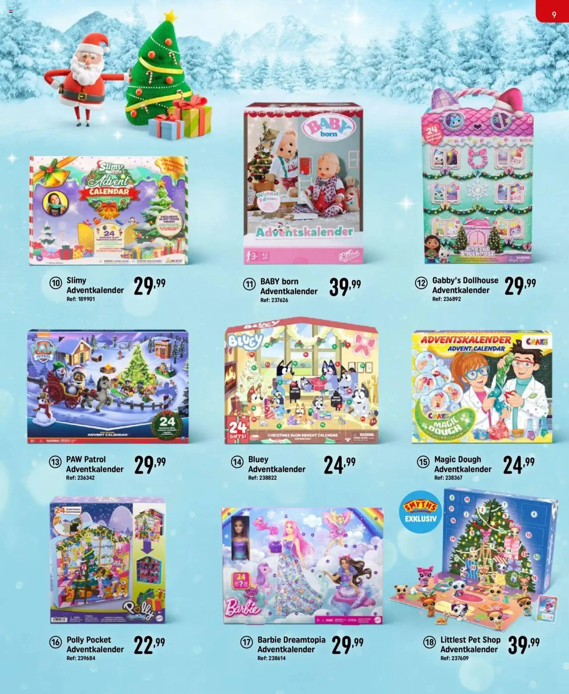 Smyths Toys Angebote von 25. September bis 13. Dezember 2024 - Flugblätt seite  9